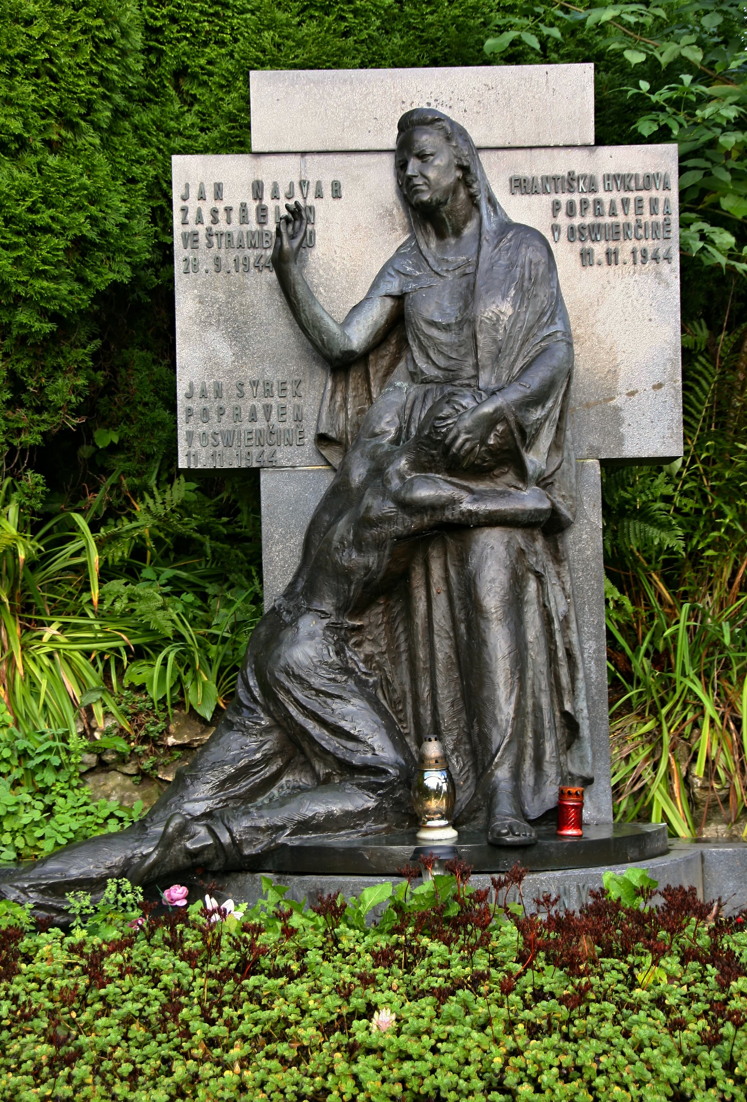 World War II memorial in Štramberk
