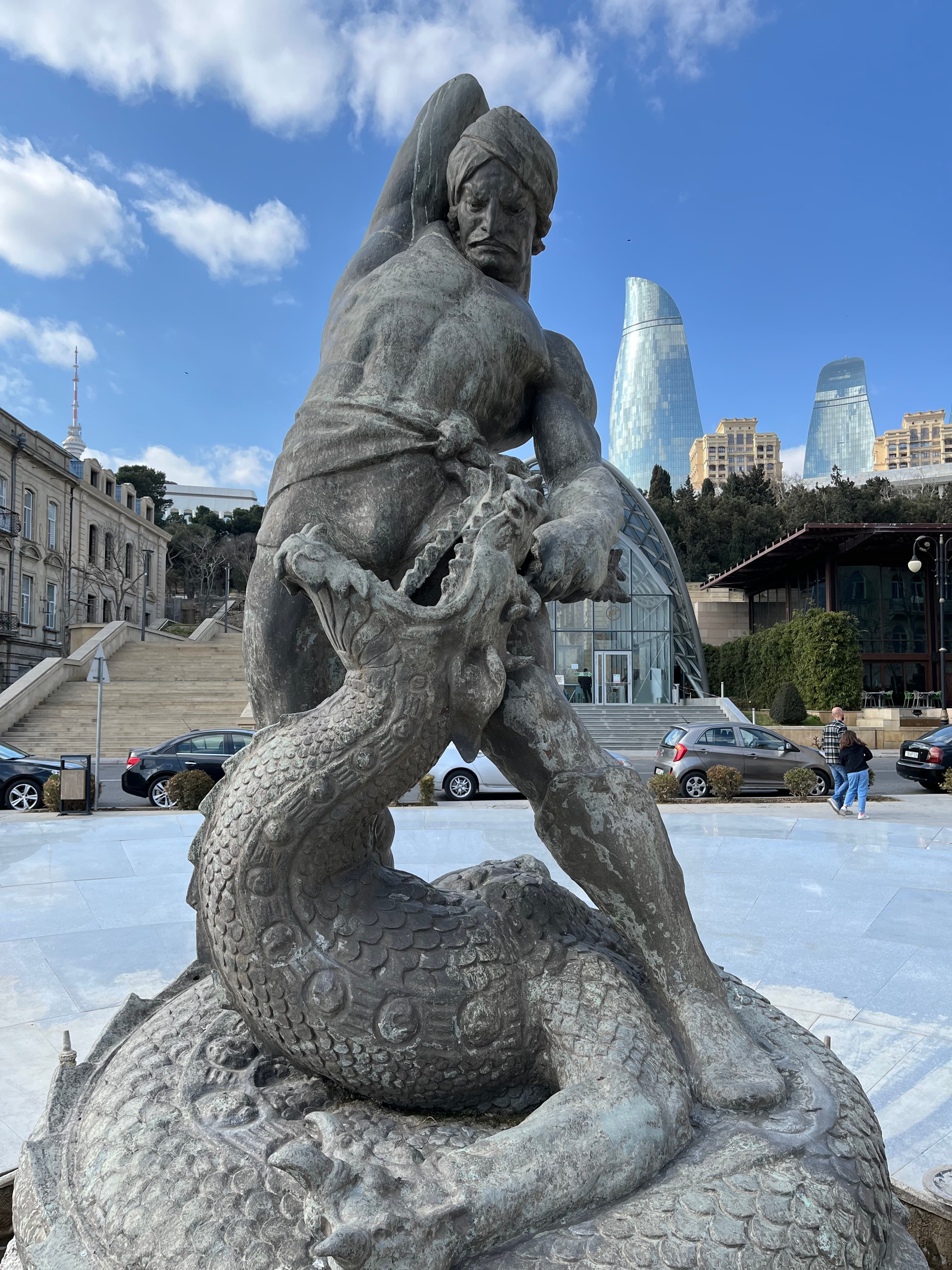 Statue of Bahram Gur