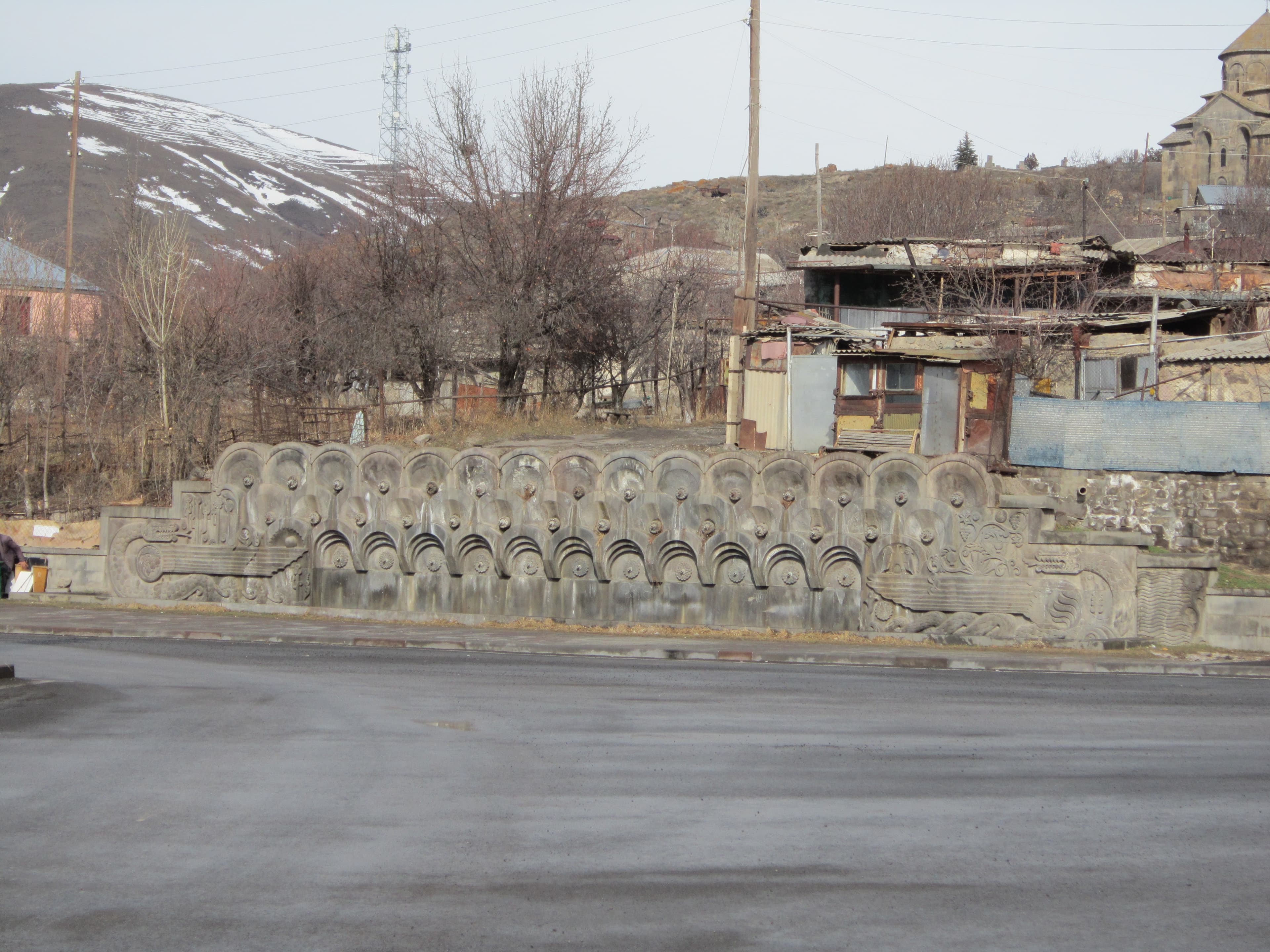 40 fountains, Sisian