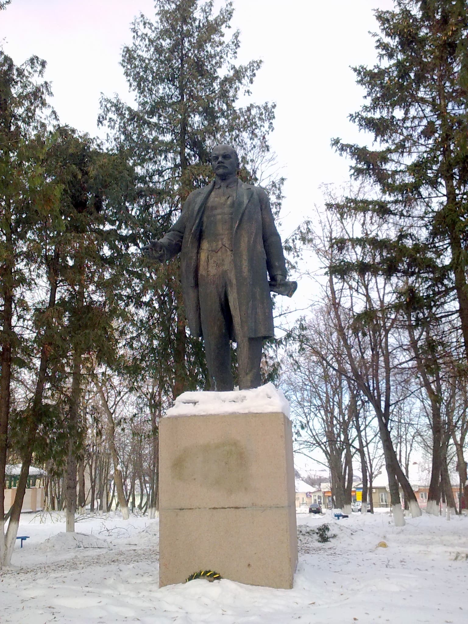Monument to Vladimir Lenin in Tetiiv