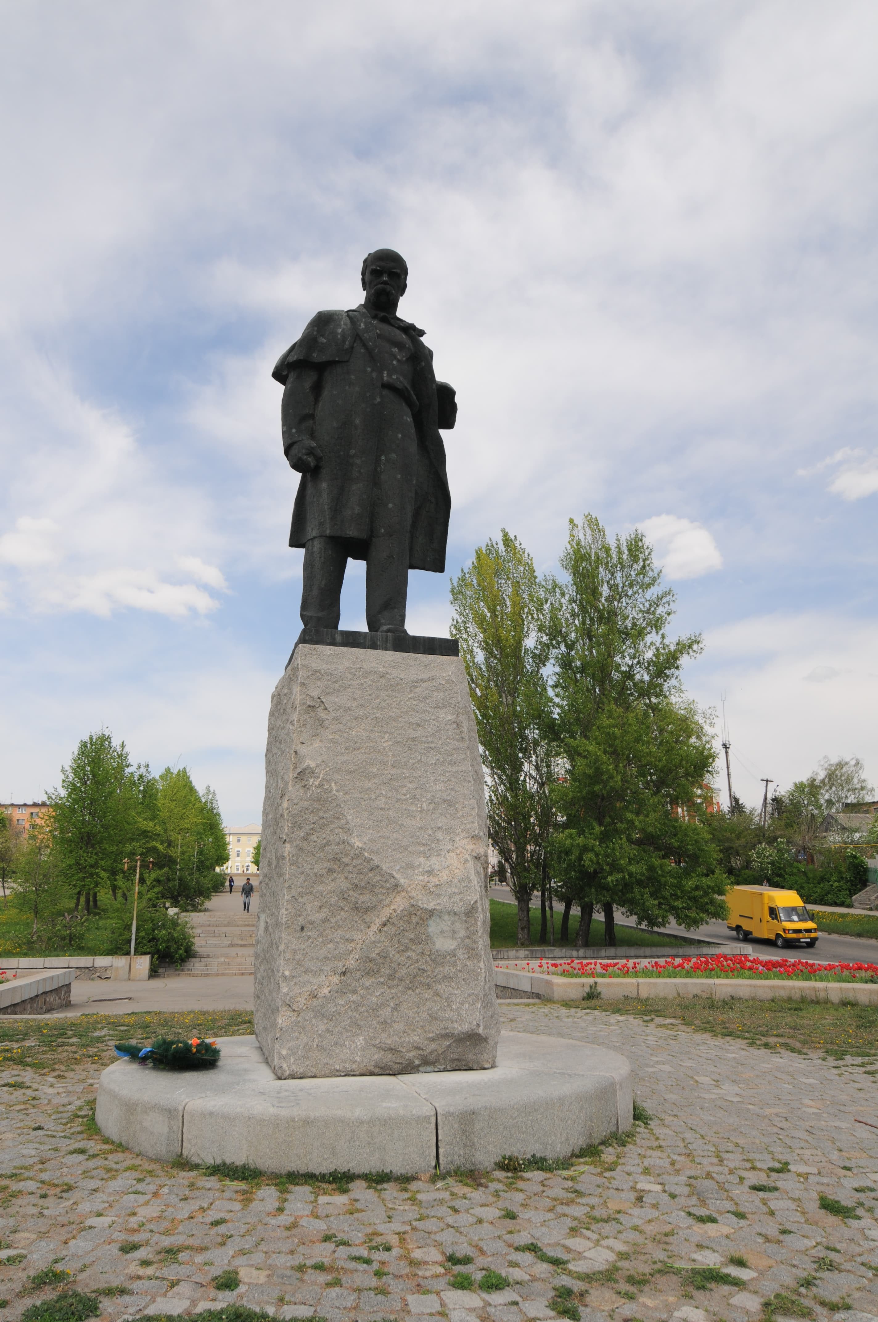Taras Shevchenko monument in Uman