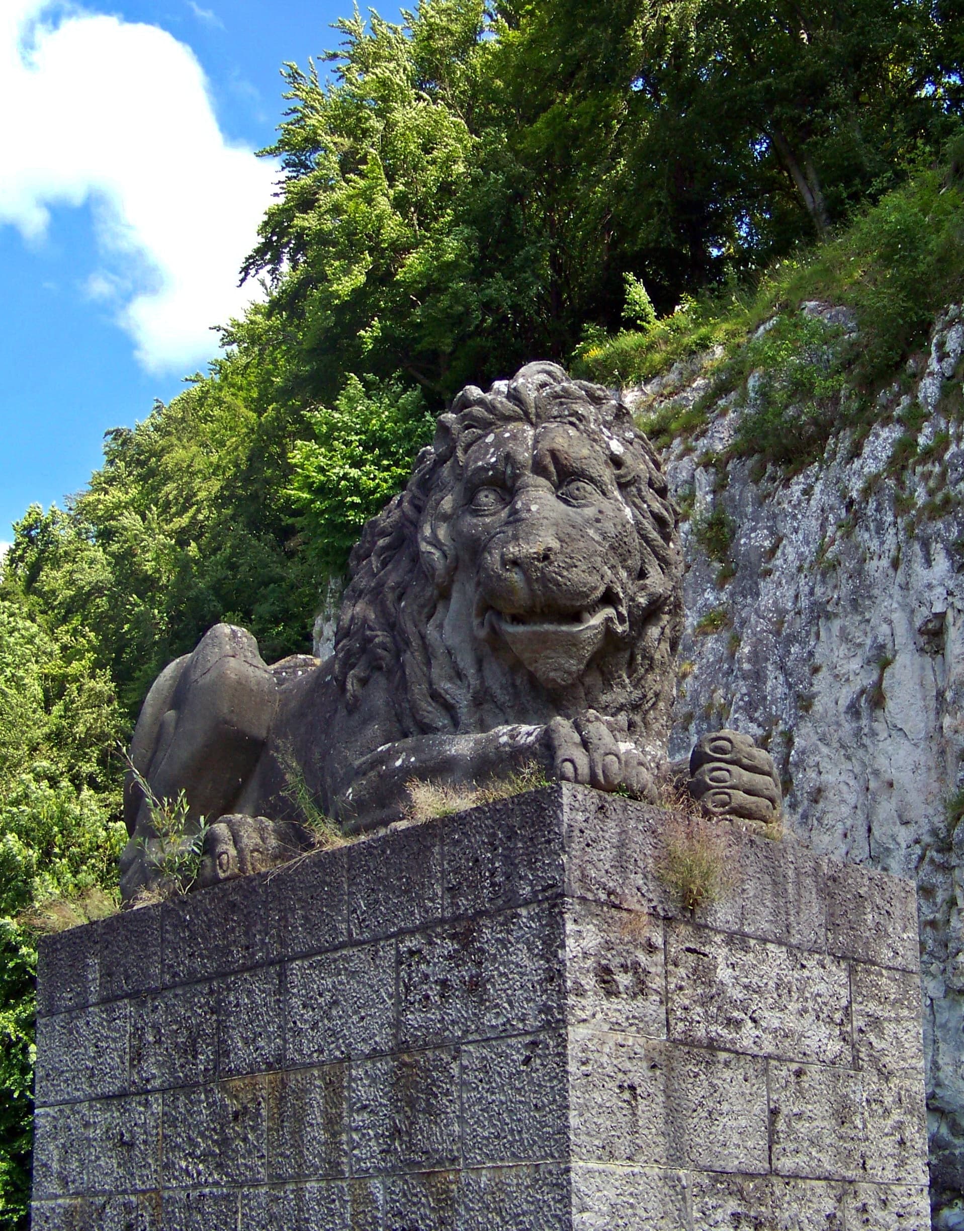 Bad Abbach Eiermühle Löwendenkmal