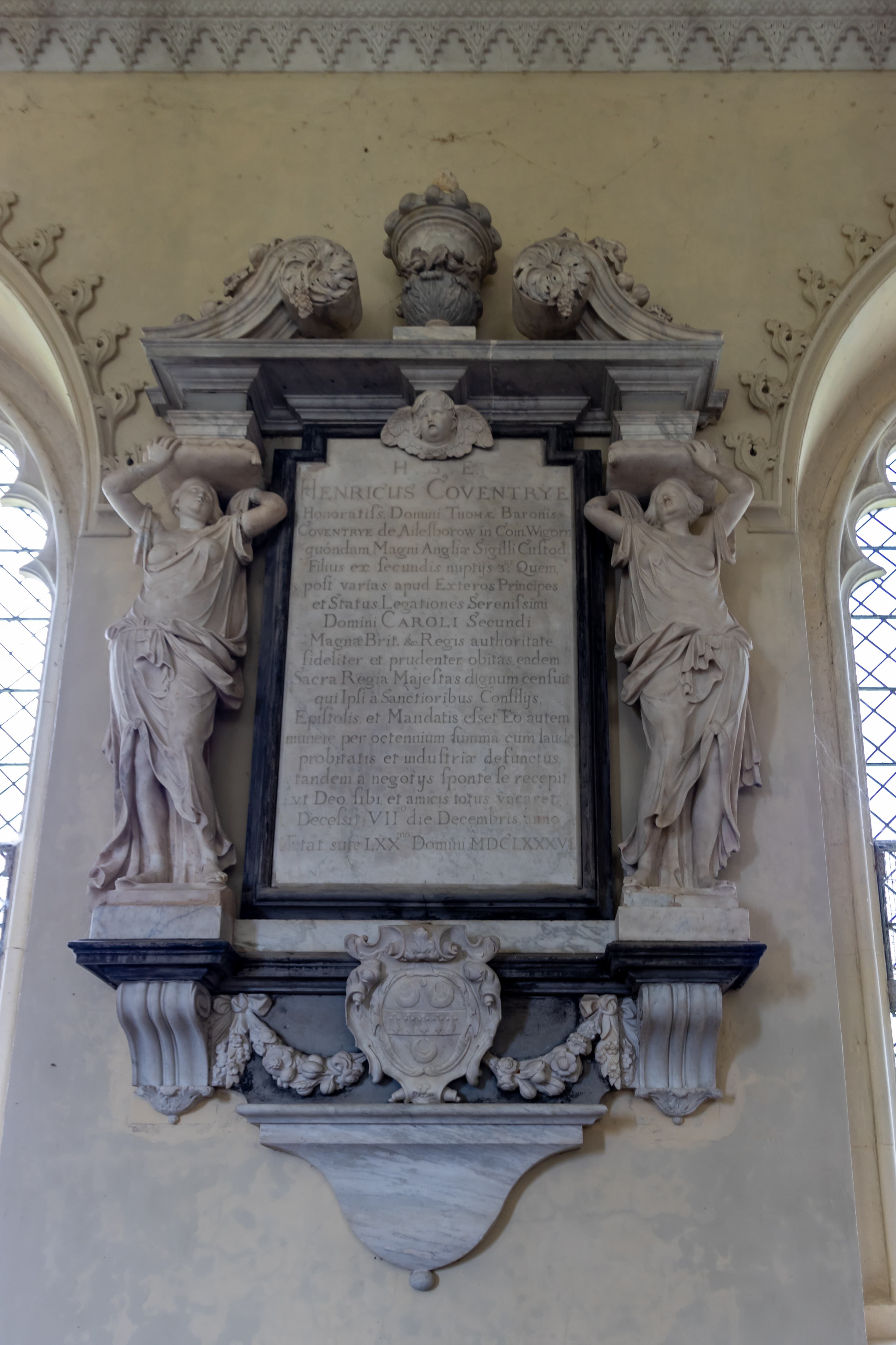 Monument to Henry Coventry (1619–1686)