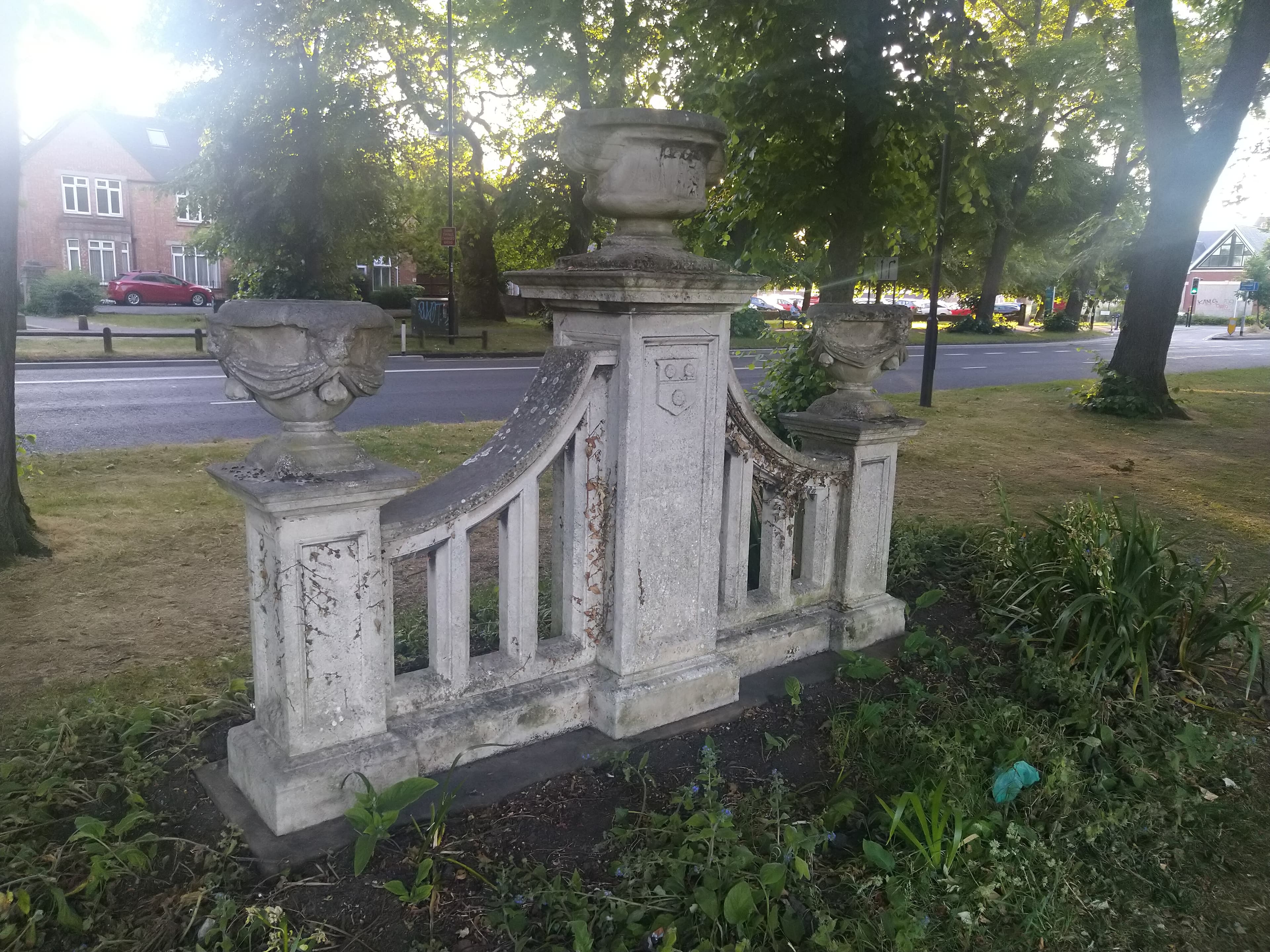 Monument Situated In Centre Of The Green Near The Junction With Padwell Road