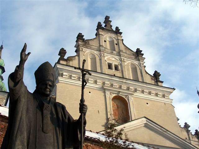 John Paul II Monument in Leżajsk