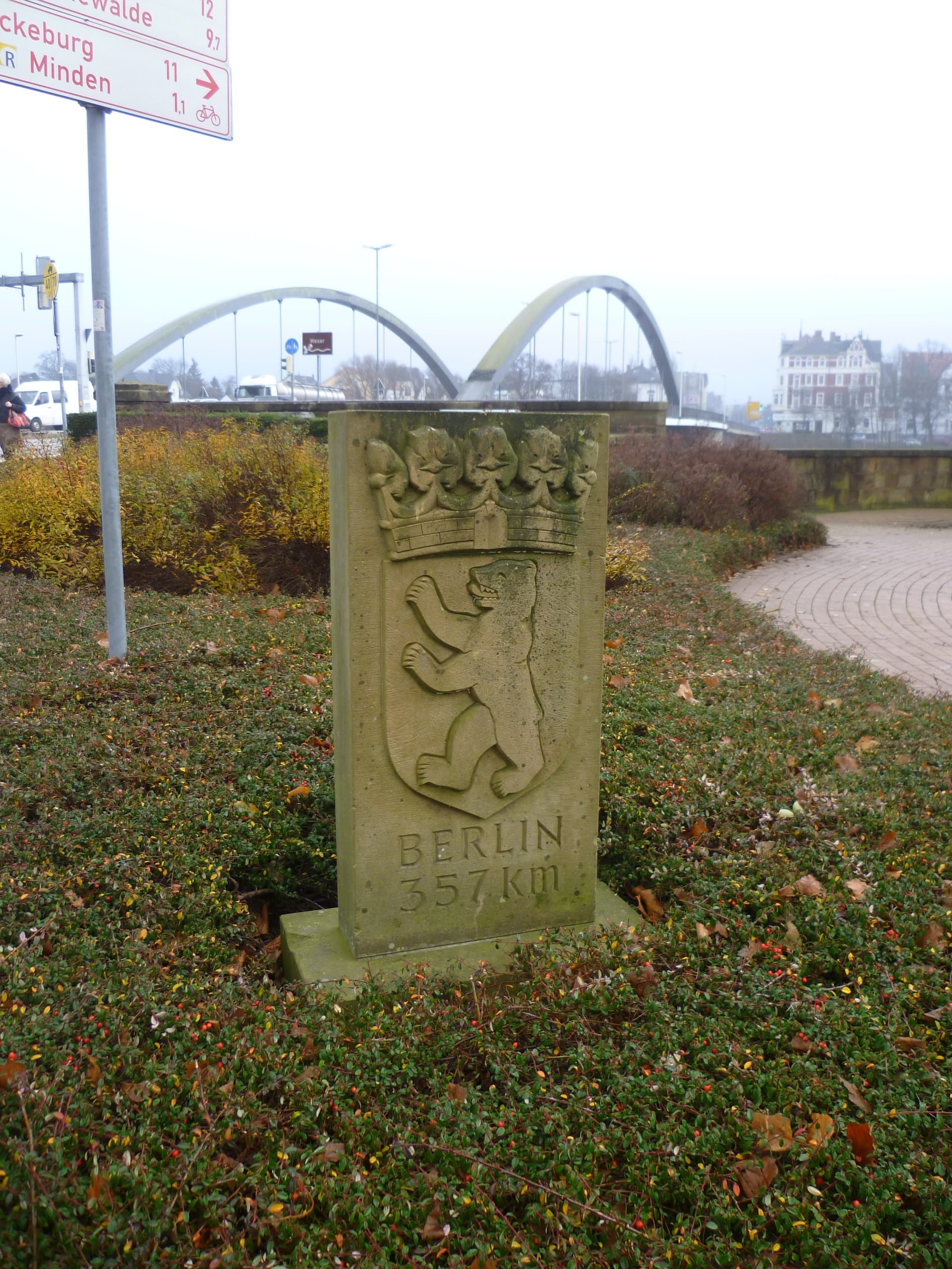 Berliner Kilometerstein