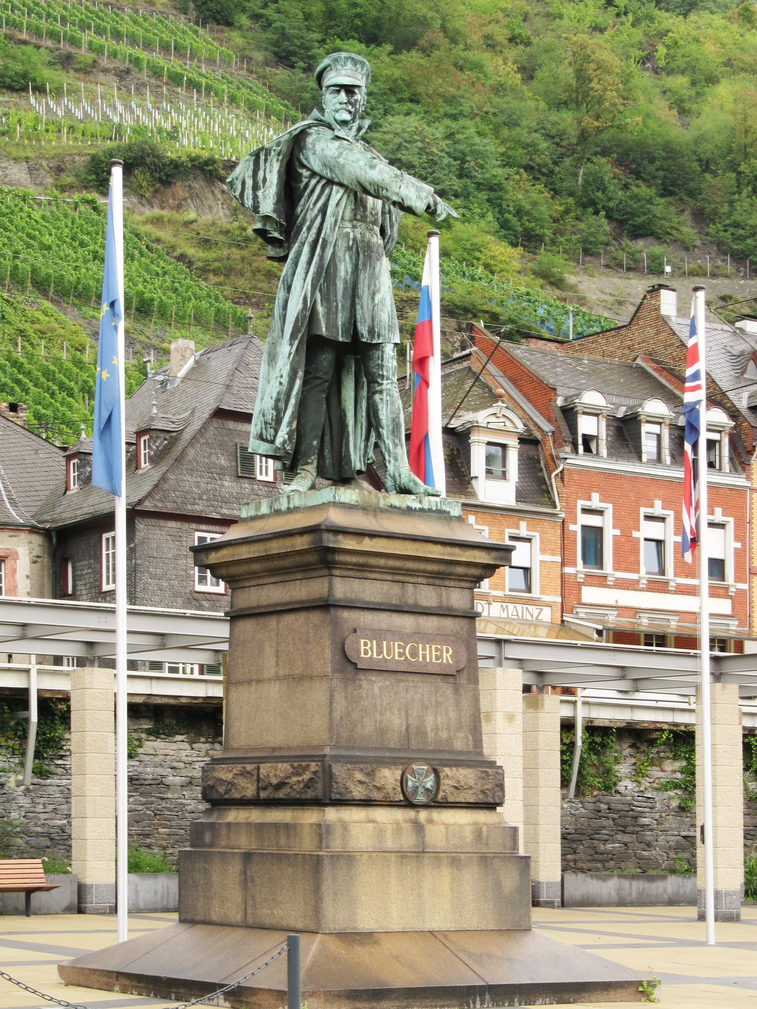 Category:Blücher statue in Kaub