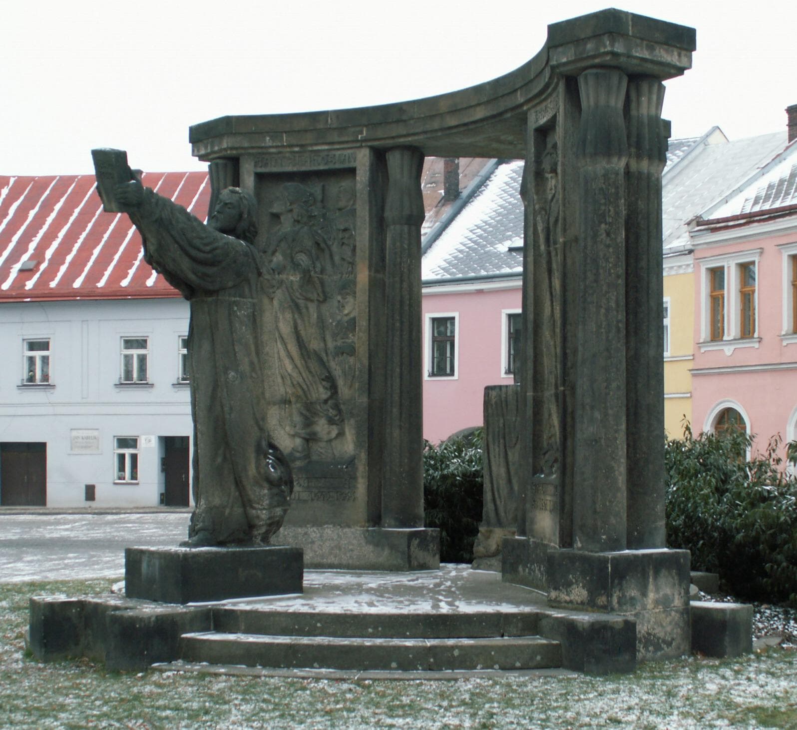 Monument to Jan Blahoslav in Přerov