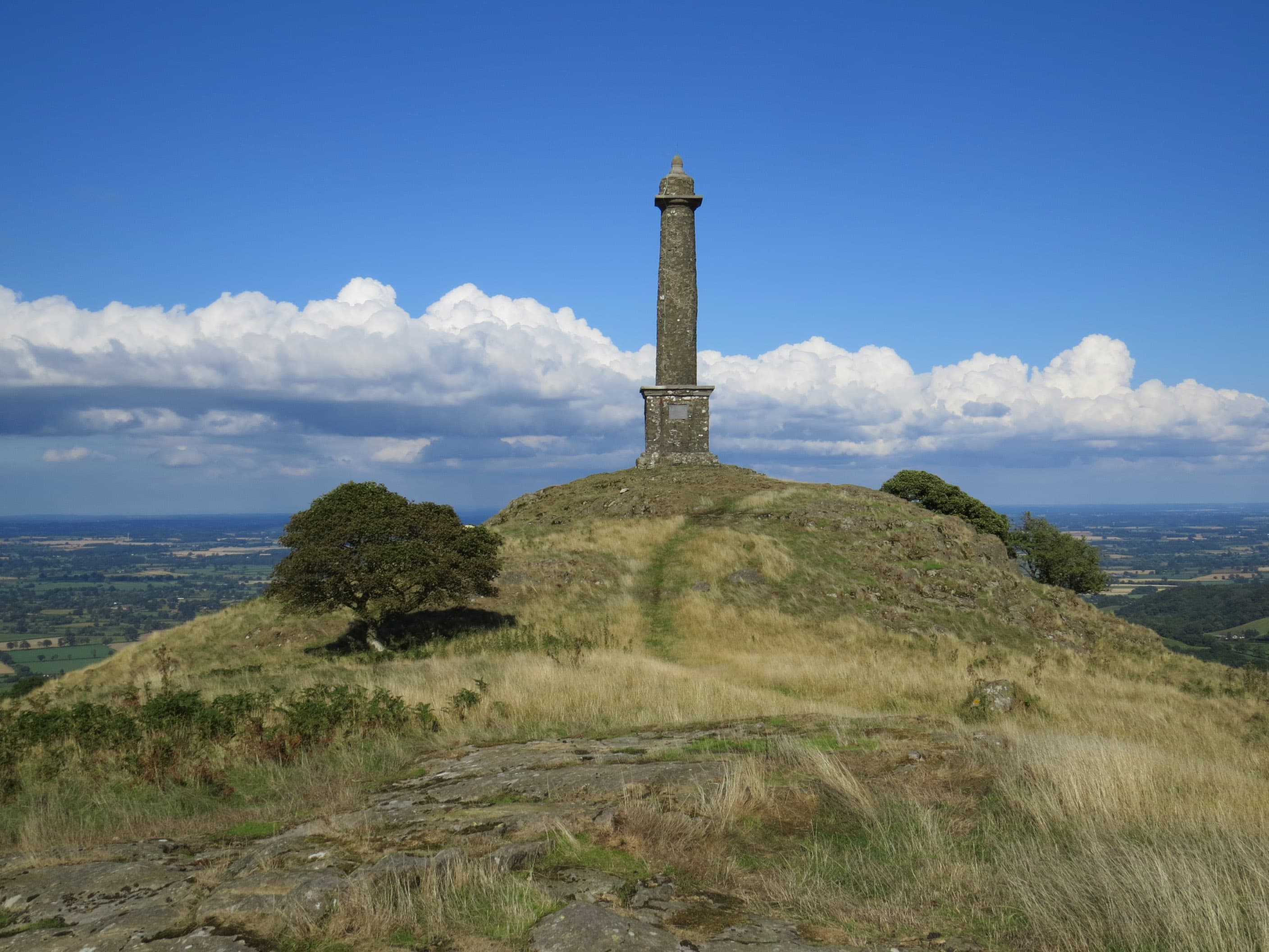 Admiral Rodney's Pillar, Breidden Hill