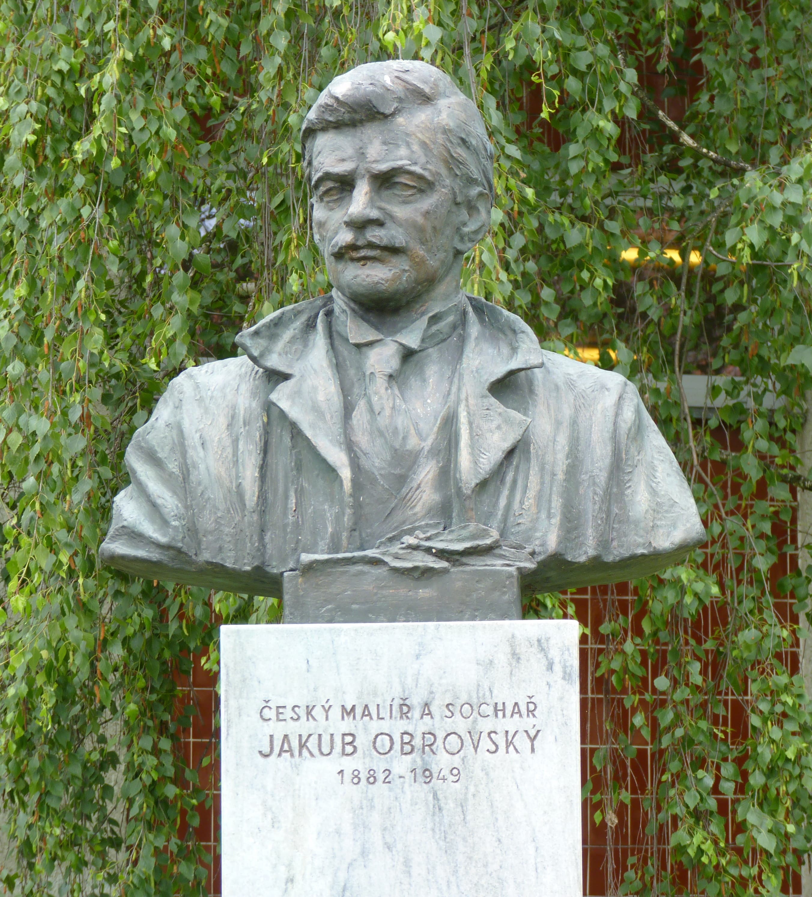 Bust of Jakub Obrovský