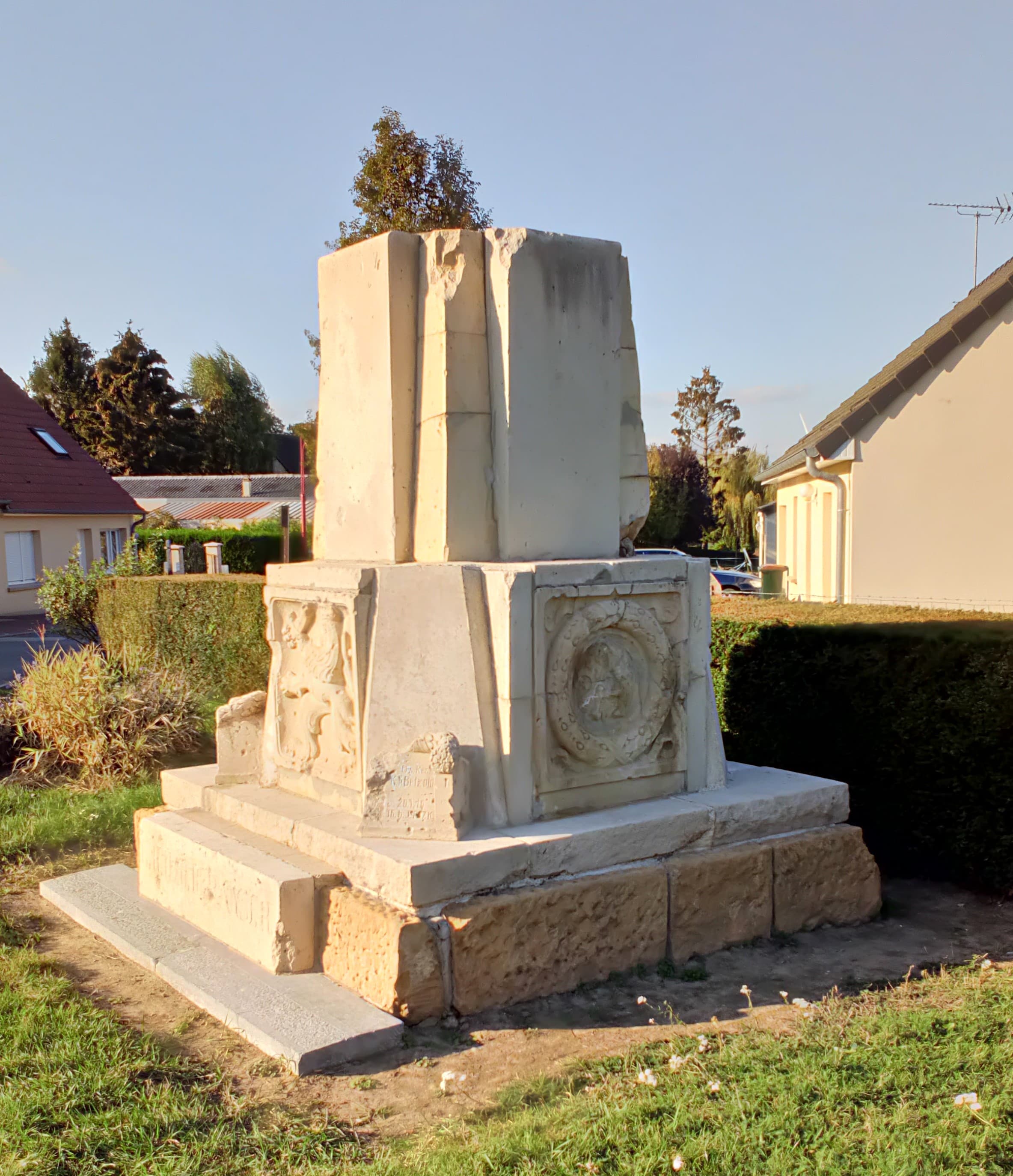 Monument allemand de Chaulnes