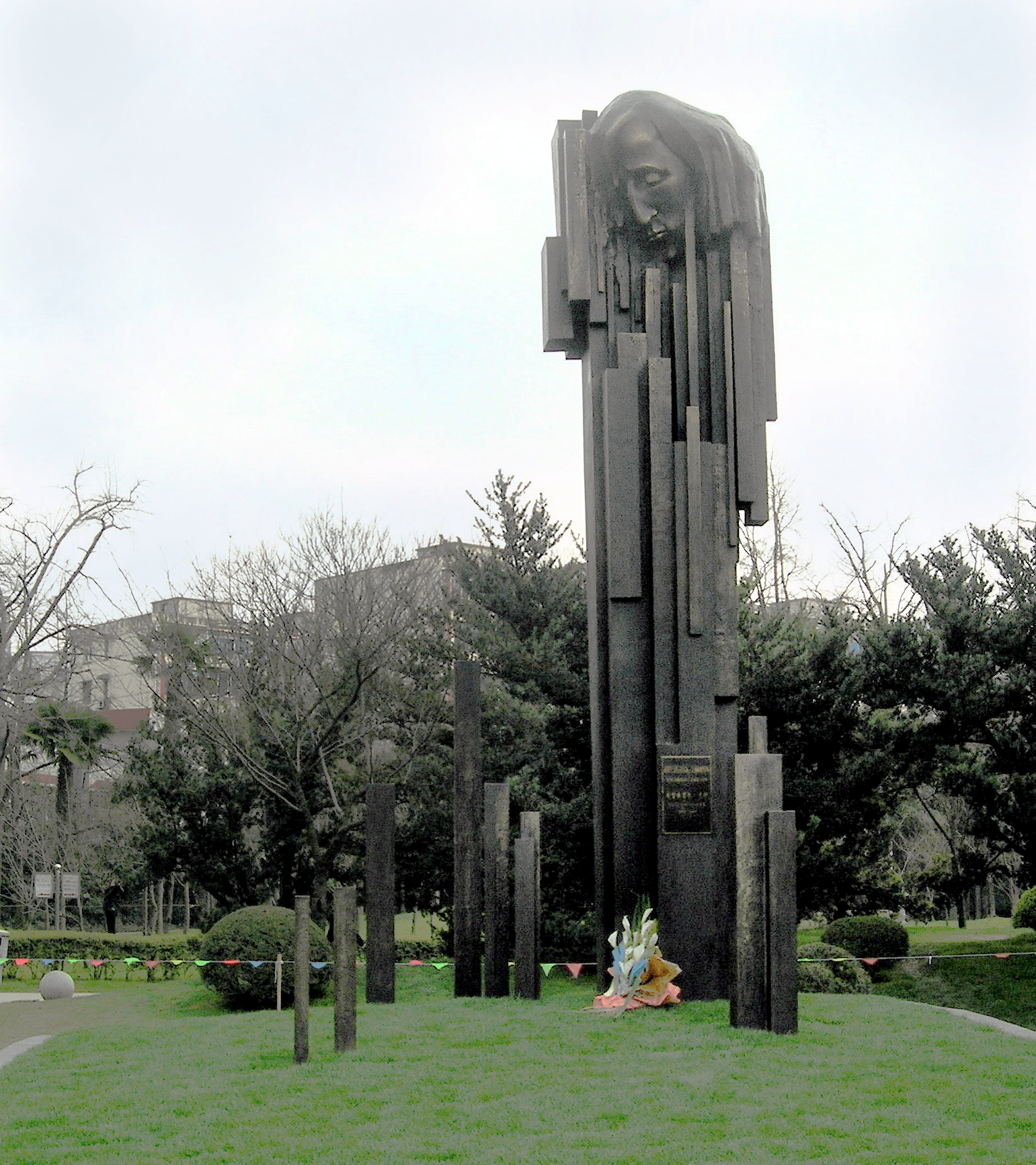 Monument to Frederic Chopin in Shanghai