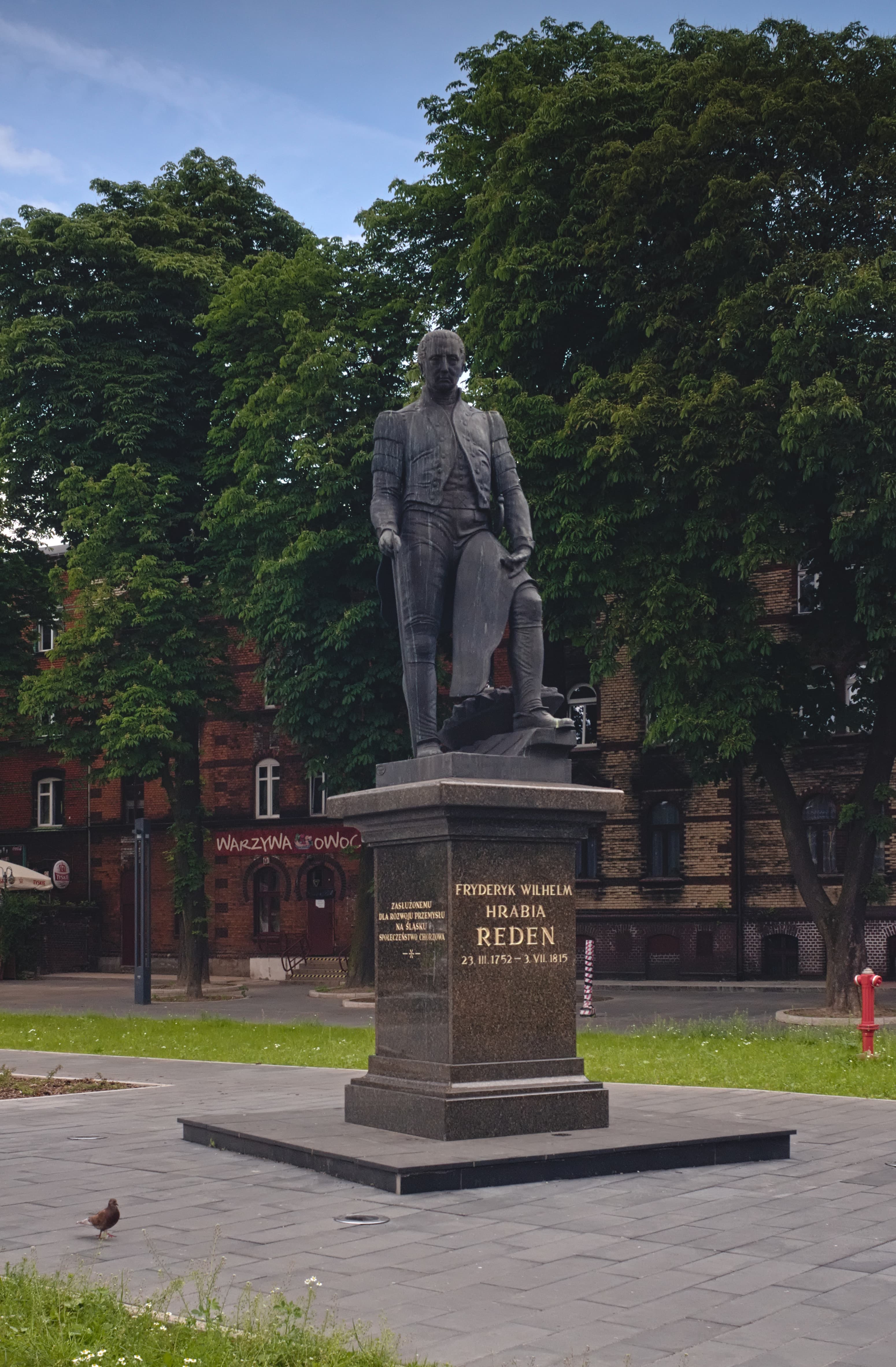 Friedrich Wilhelm von Reden monument