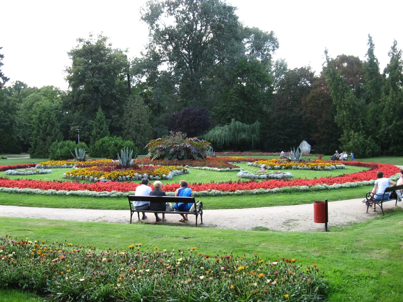 Spa Park in Ciechocinek