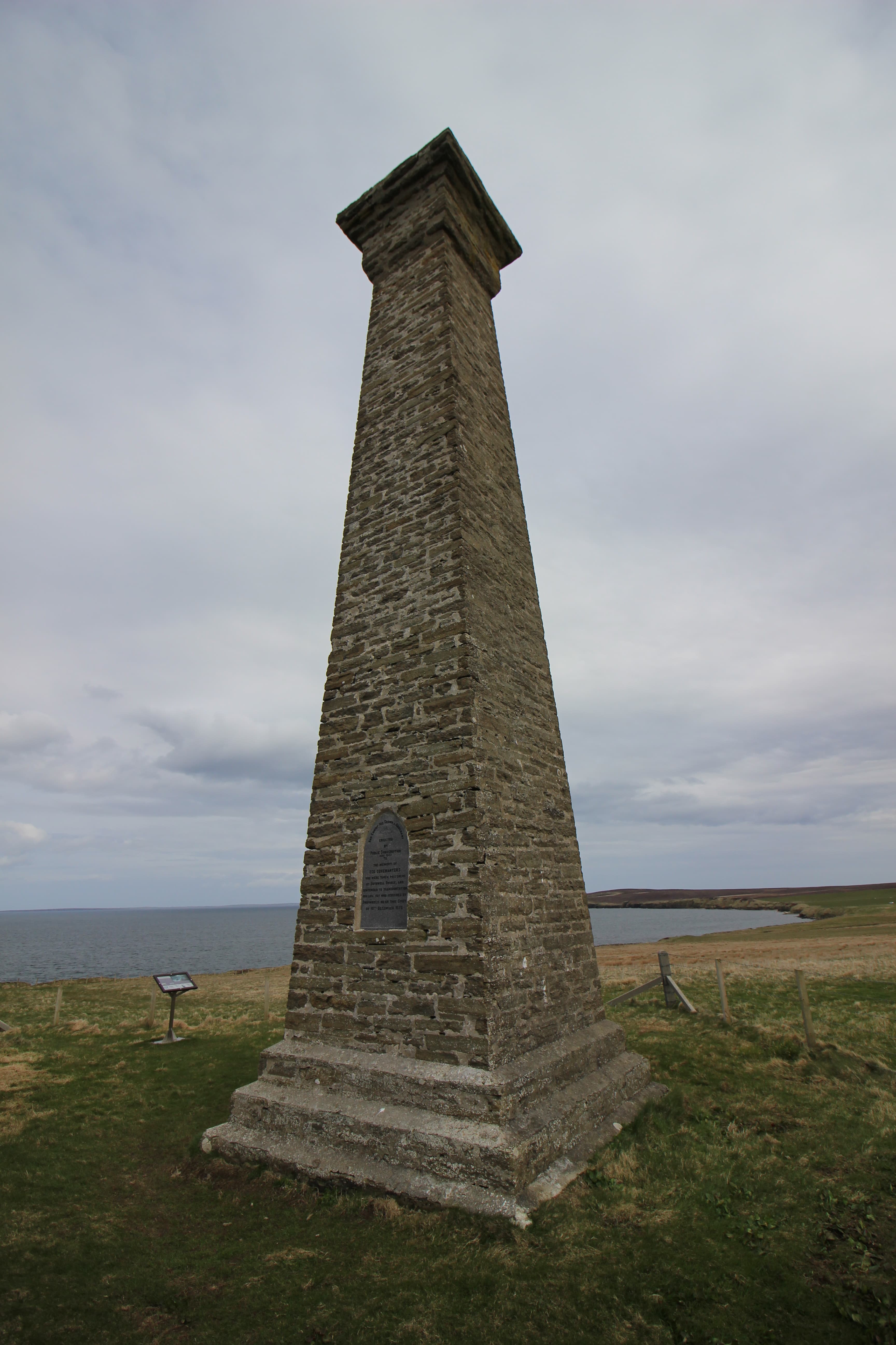 Covenanters Monument, Deerness