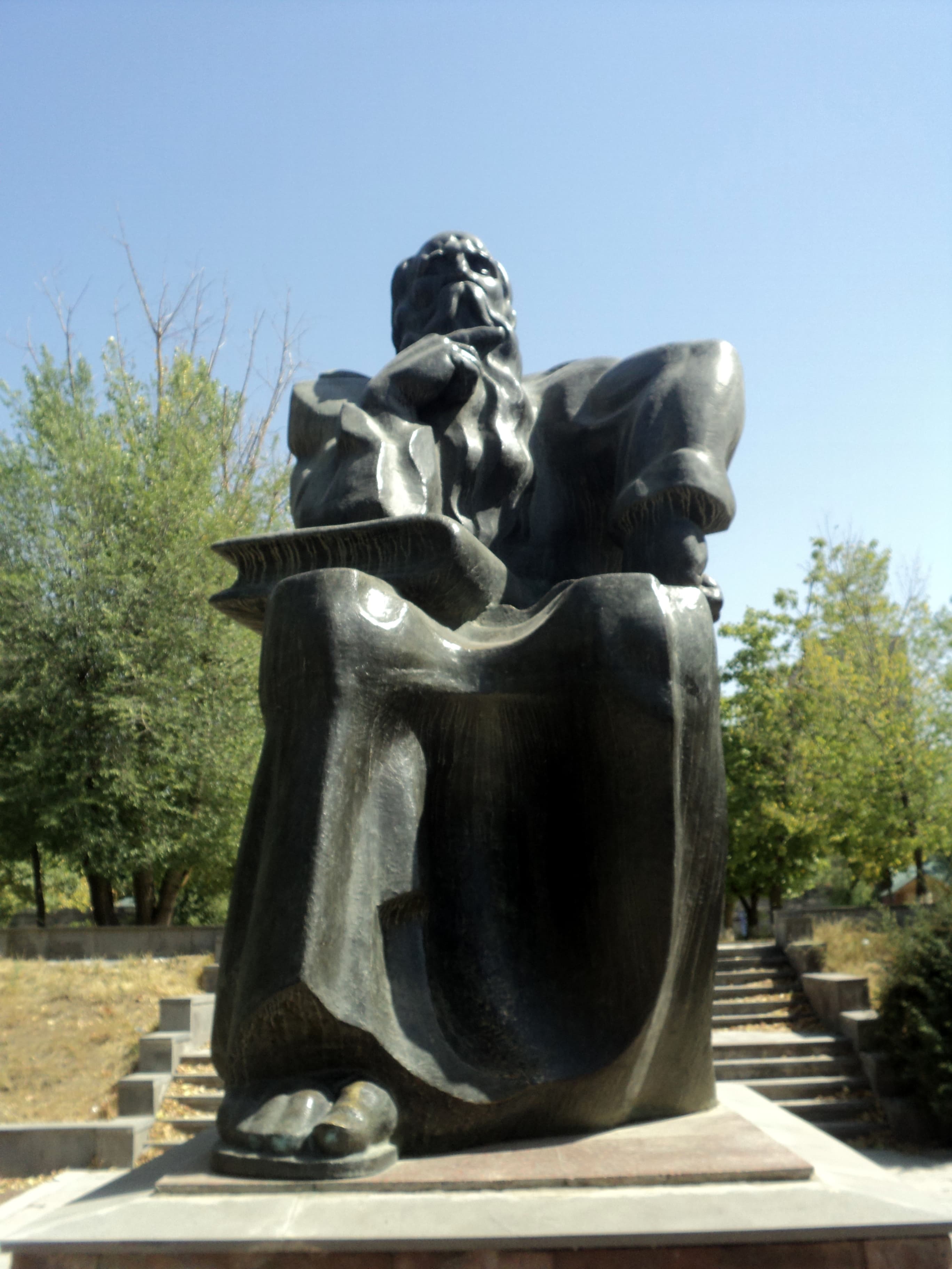 Statue of David Anhaght, Yerevan