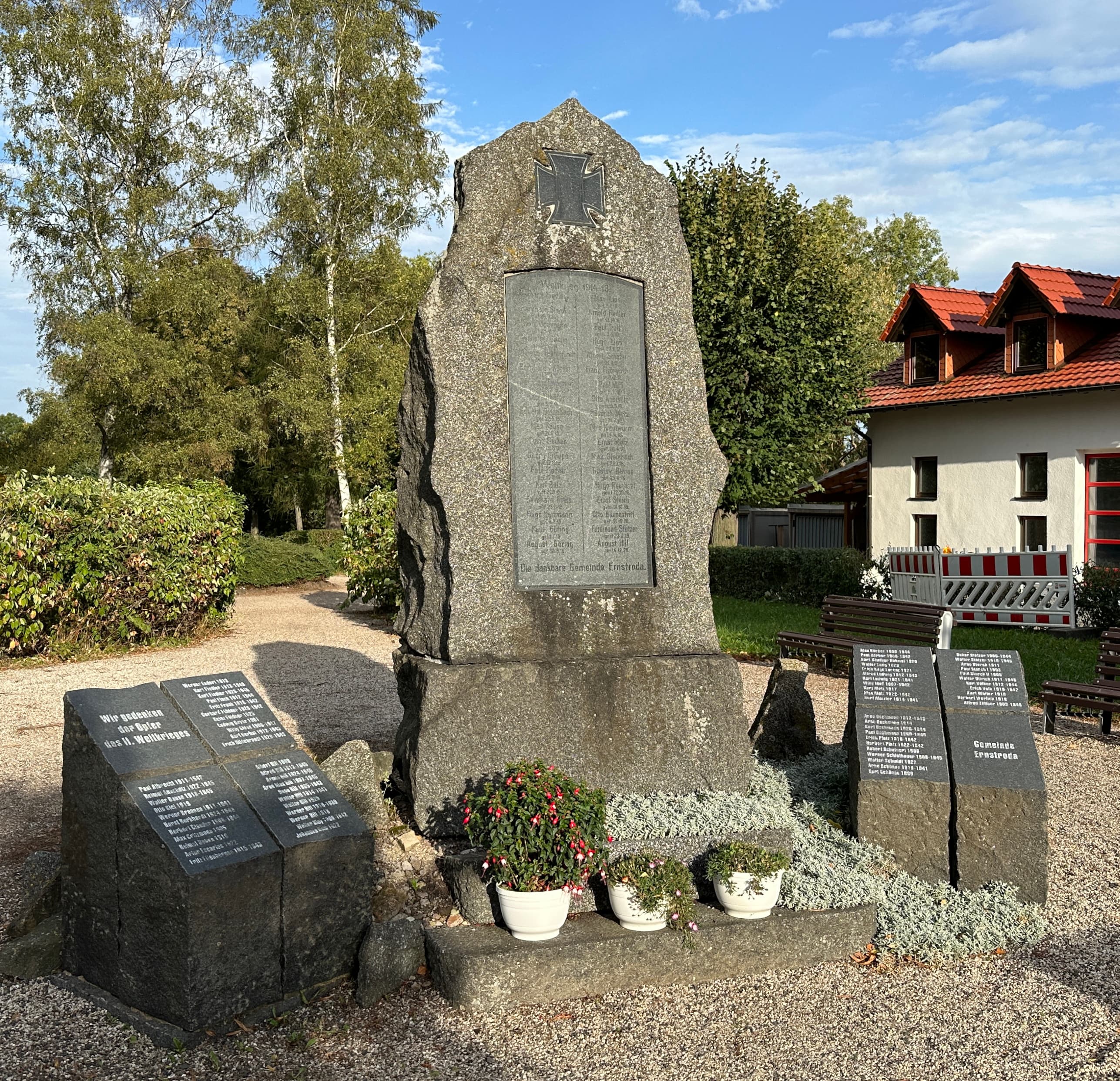 War memorial Ernstroda