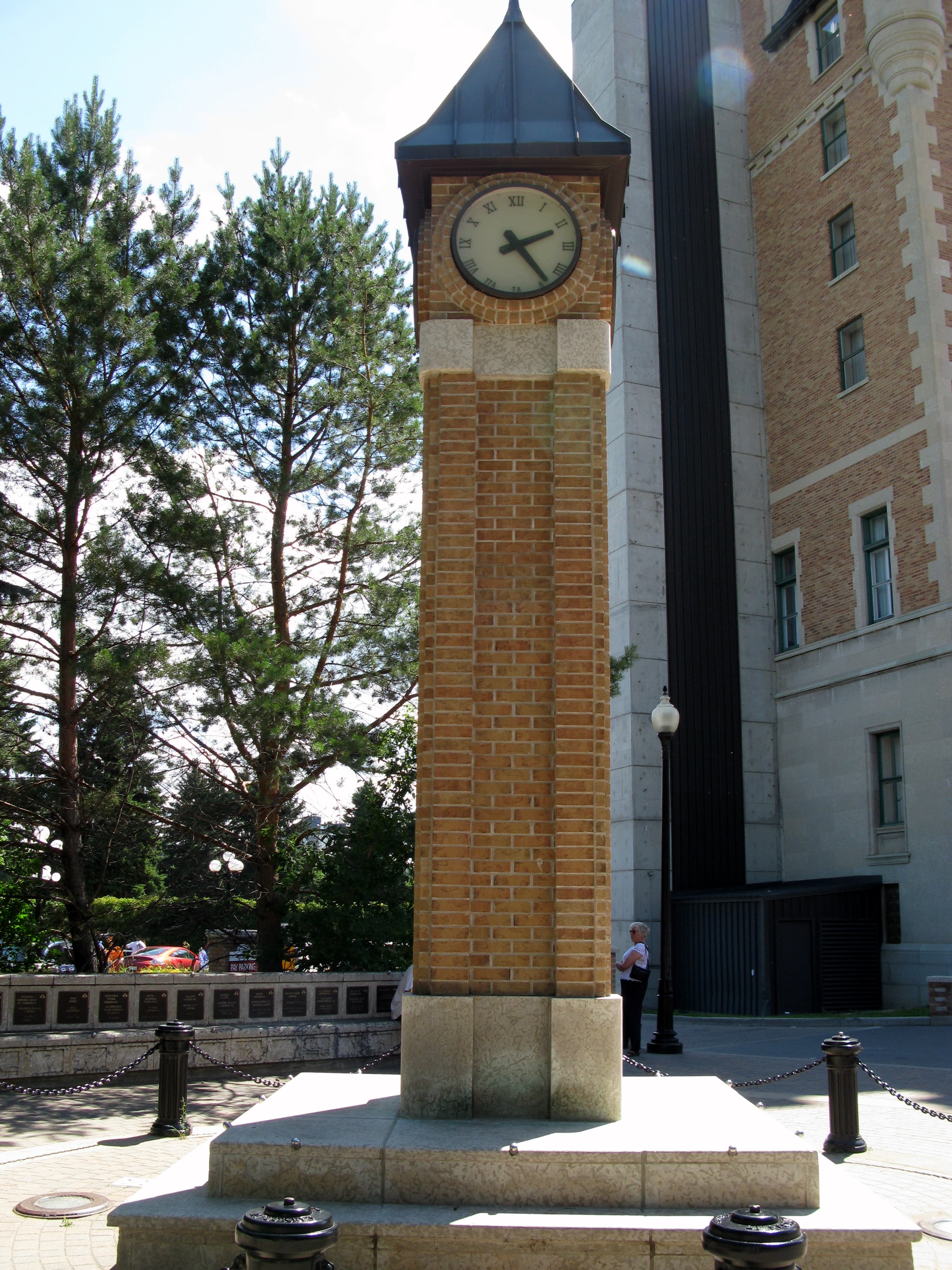 Canada Games clock tower & square