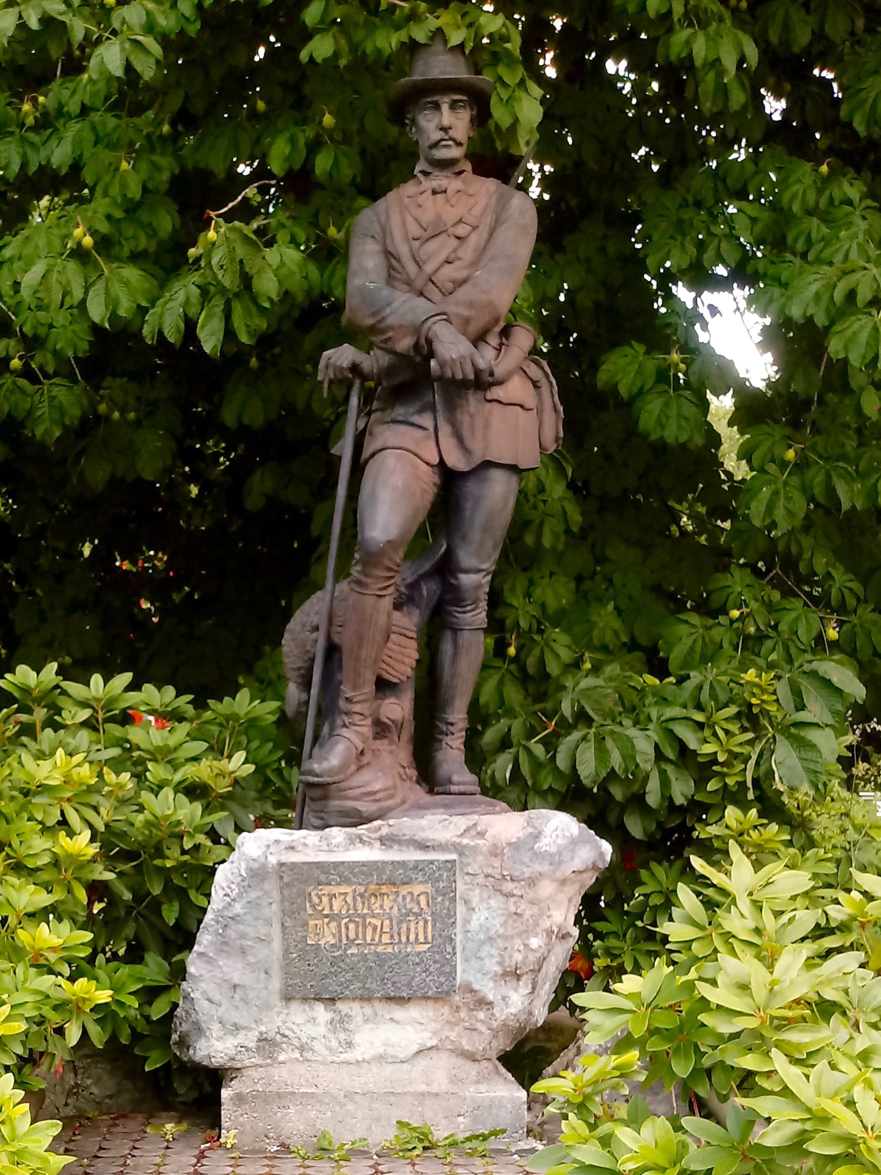 Archduke Johann monument, Bad Aussee