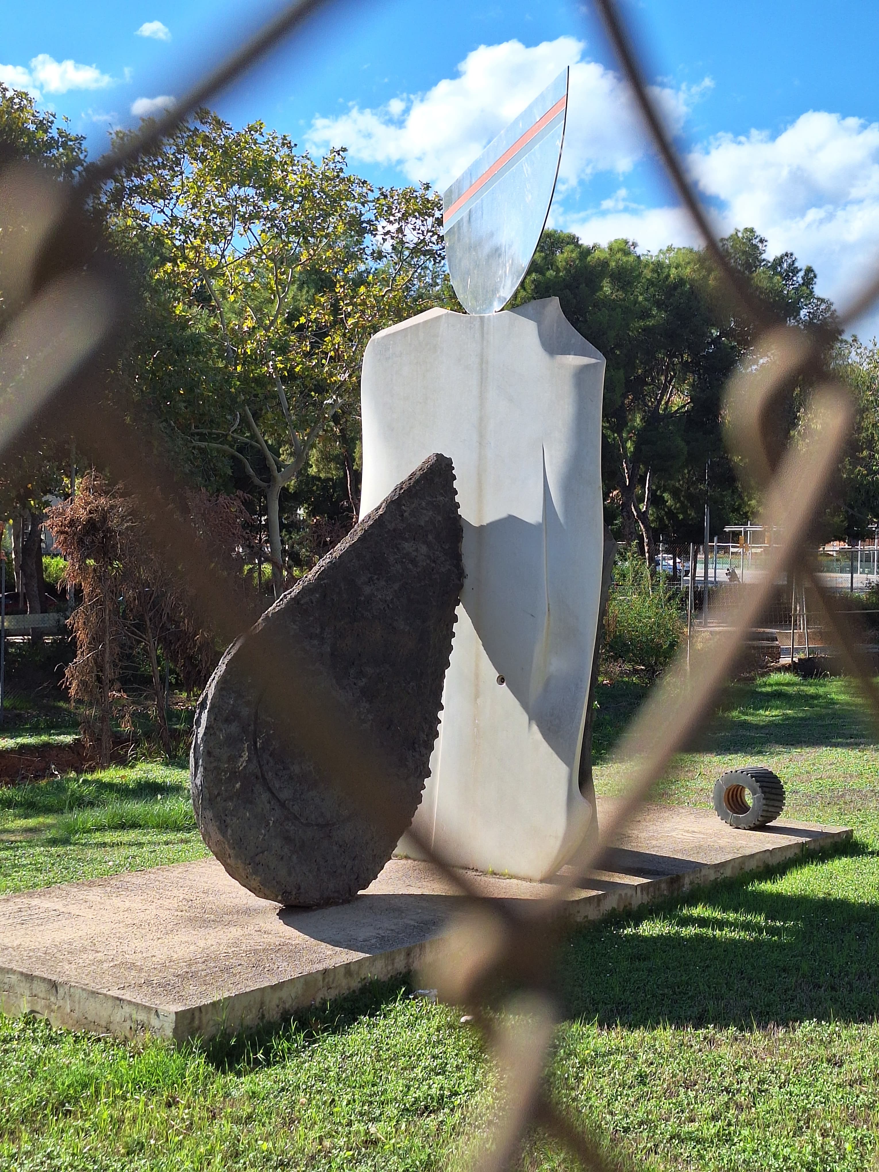 Escultura La Barca del Barça