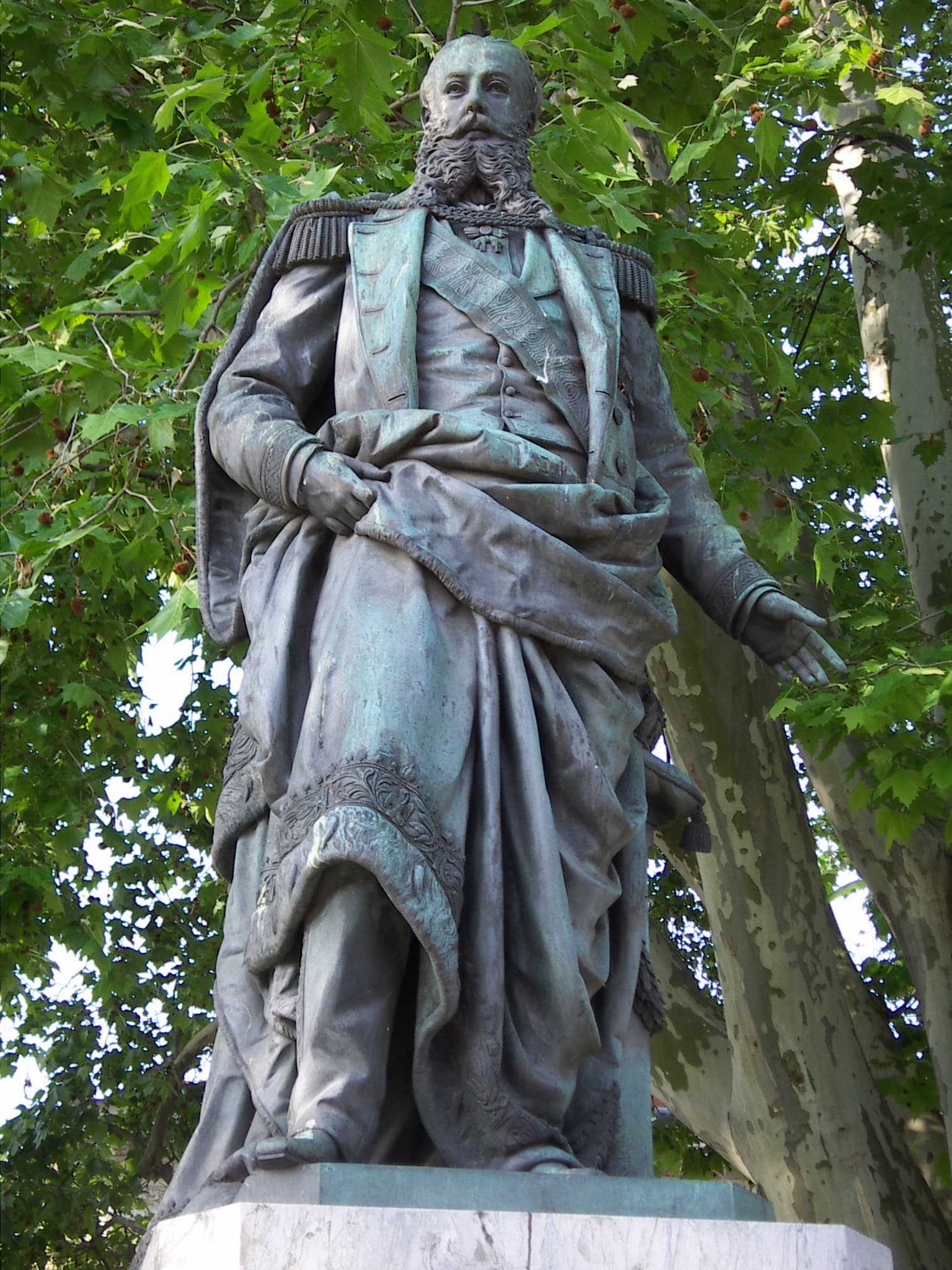 Archduke Ferdinand Maximilian statue, Hietzing, Vienna