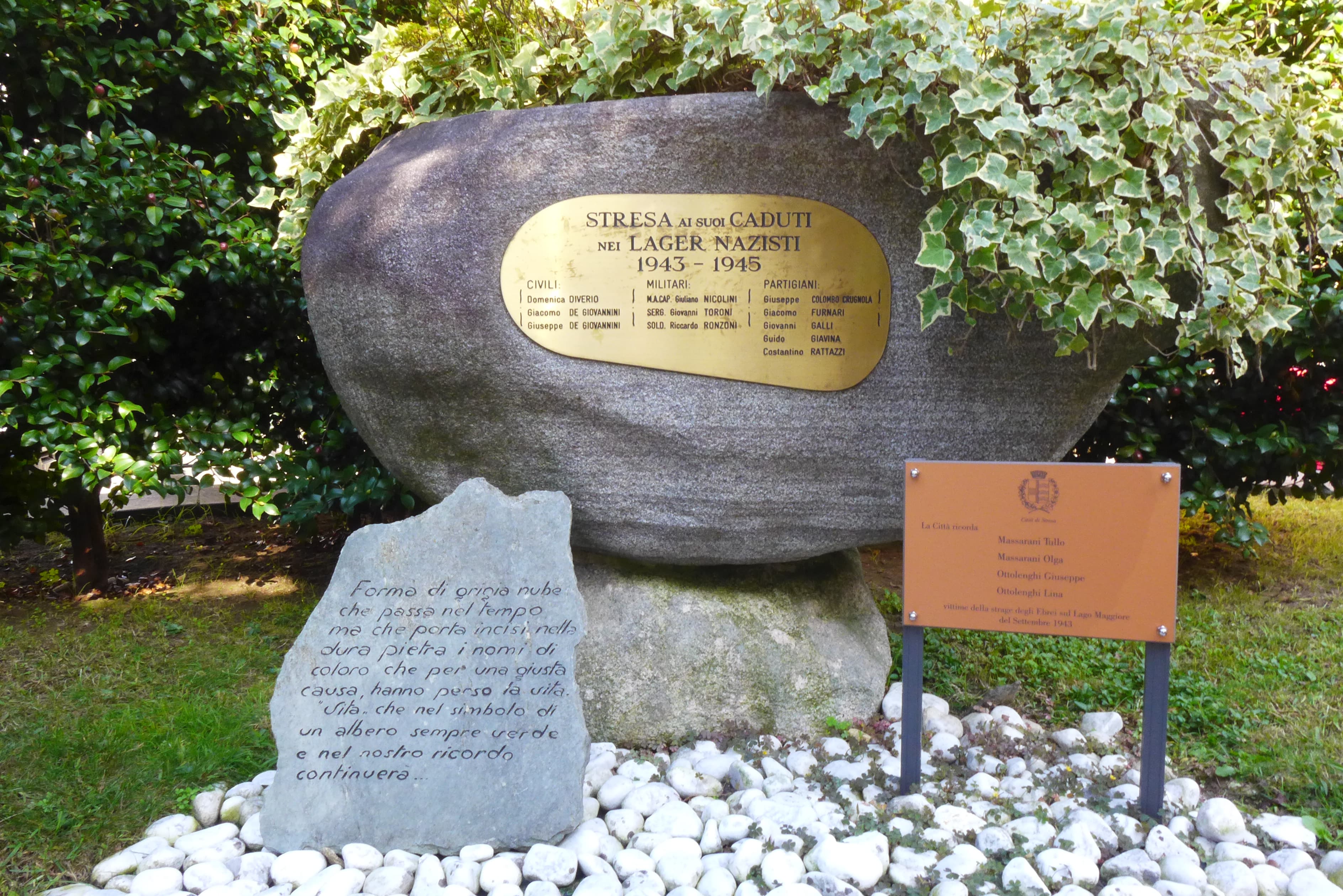 War memorials in Stresa