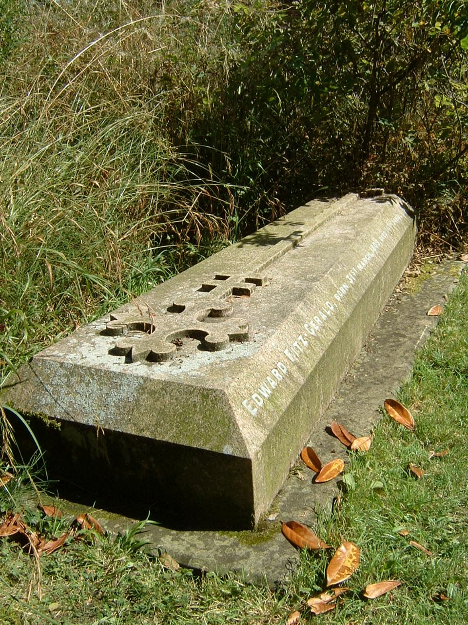 Monument To Edward Fitzgerald In The Churchyard Of St Michael