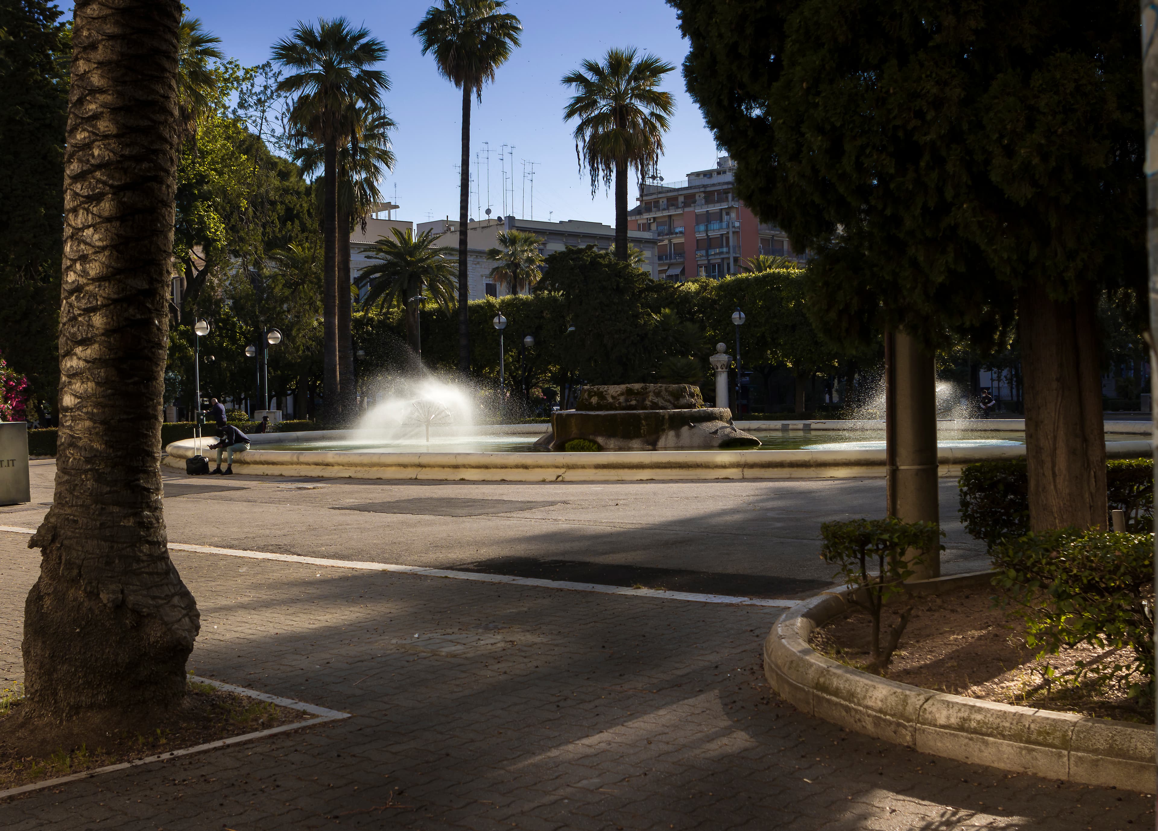 fountain of Piazza Umberto I