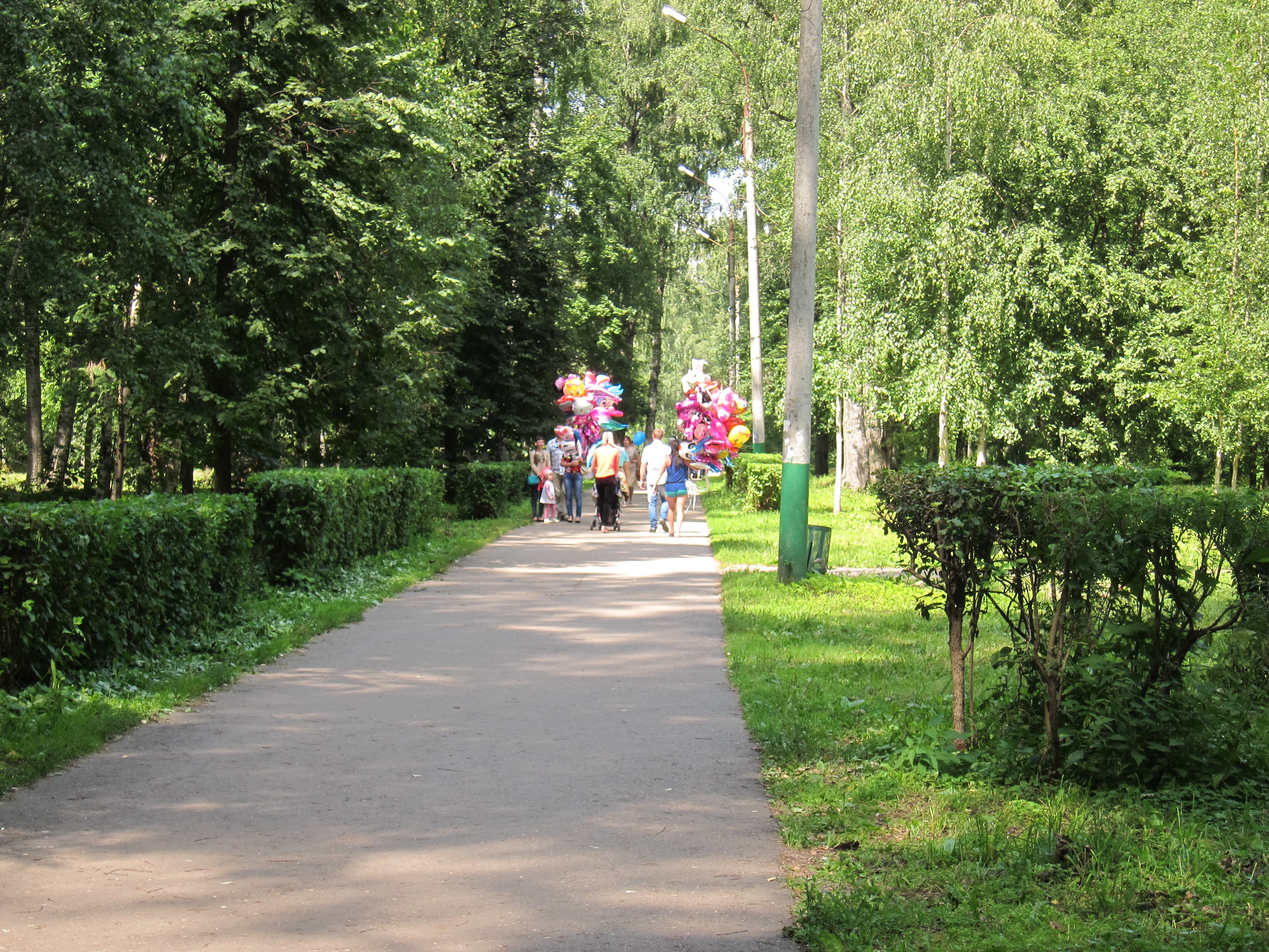 Gaidar Park in Arzamas