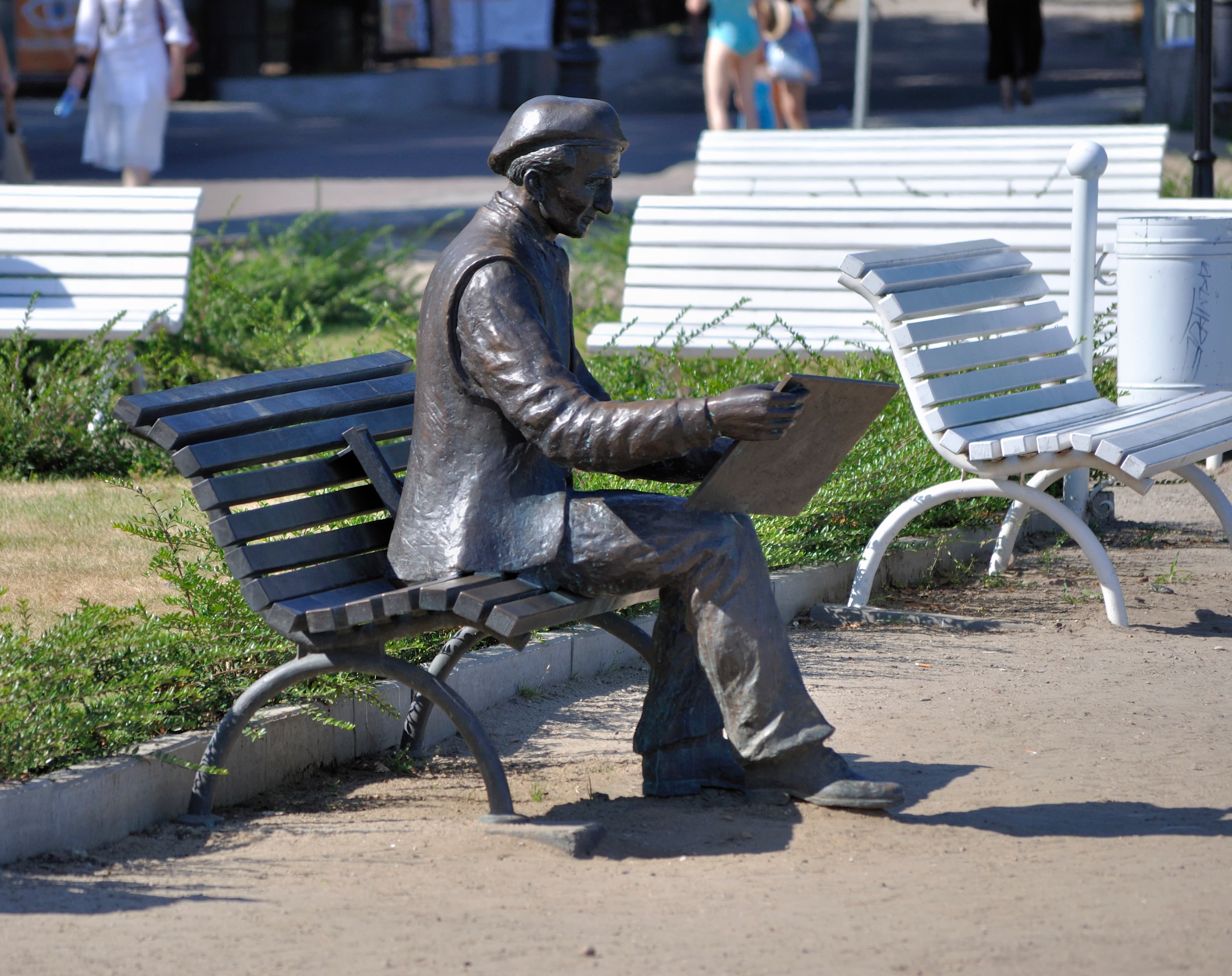 Statue of Antoni Suchanek