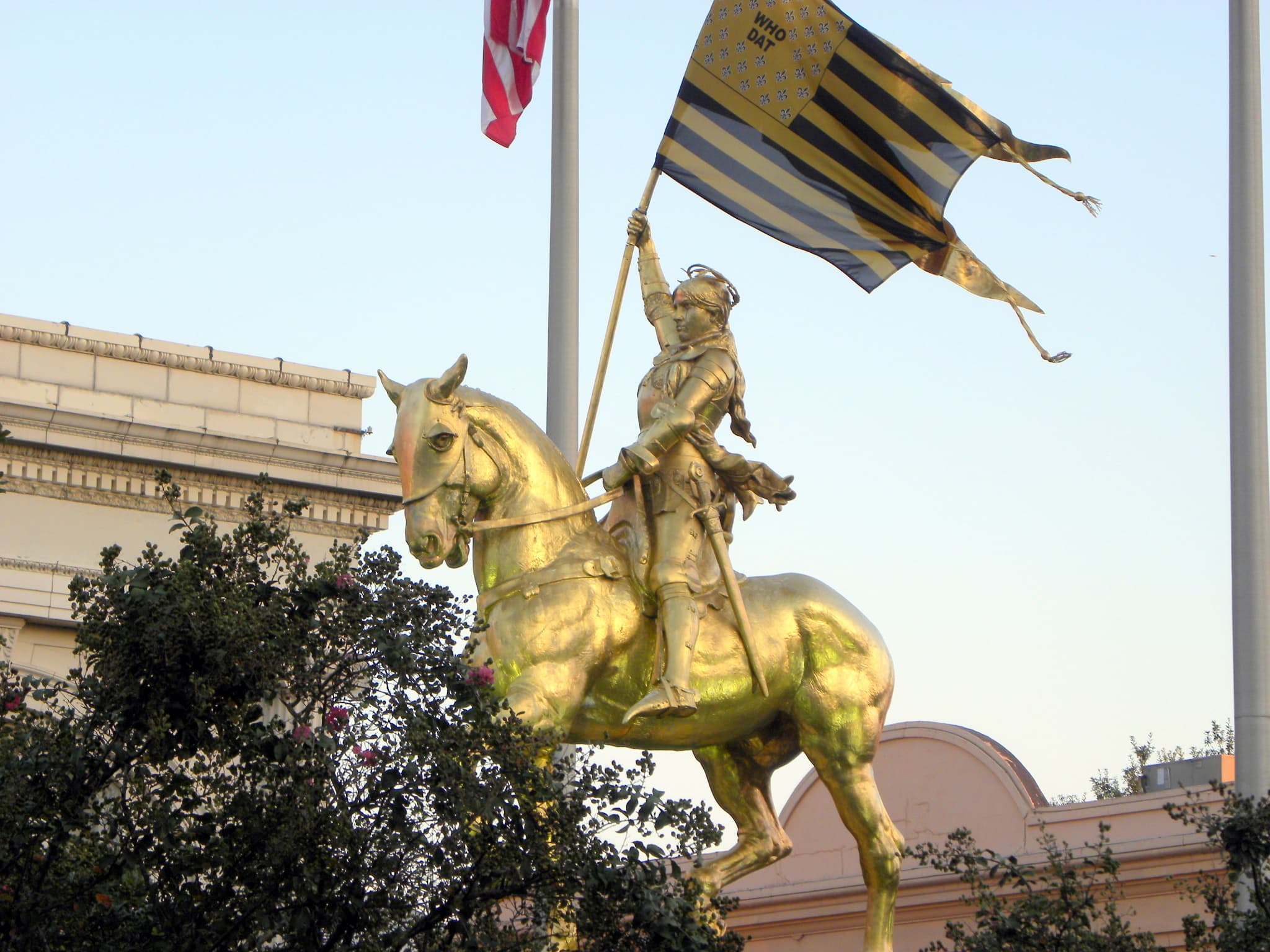 equestrian statue of Joan of Arc