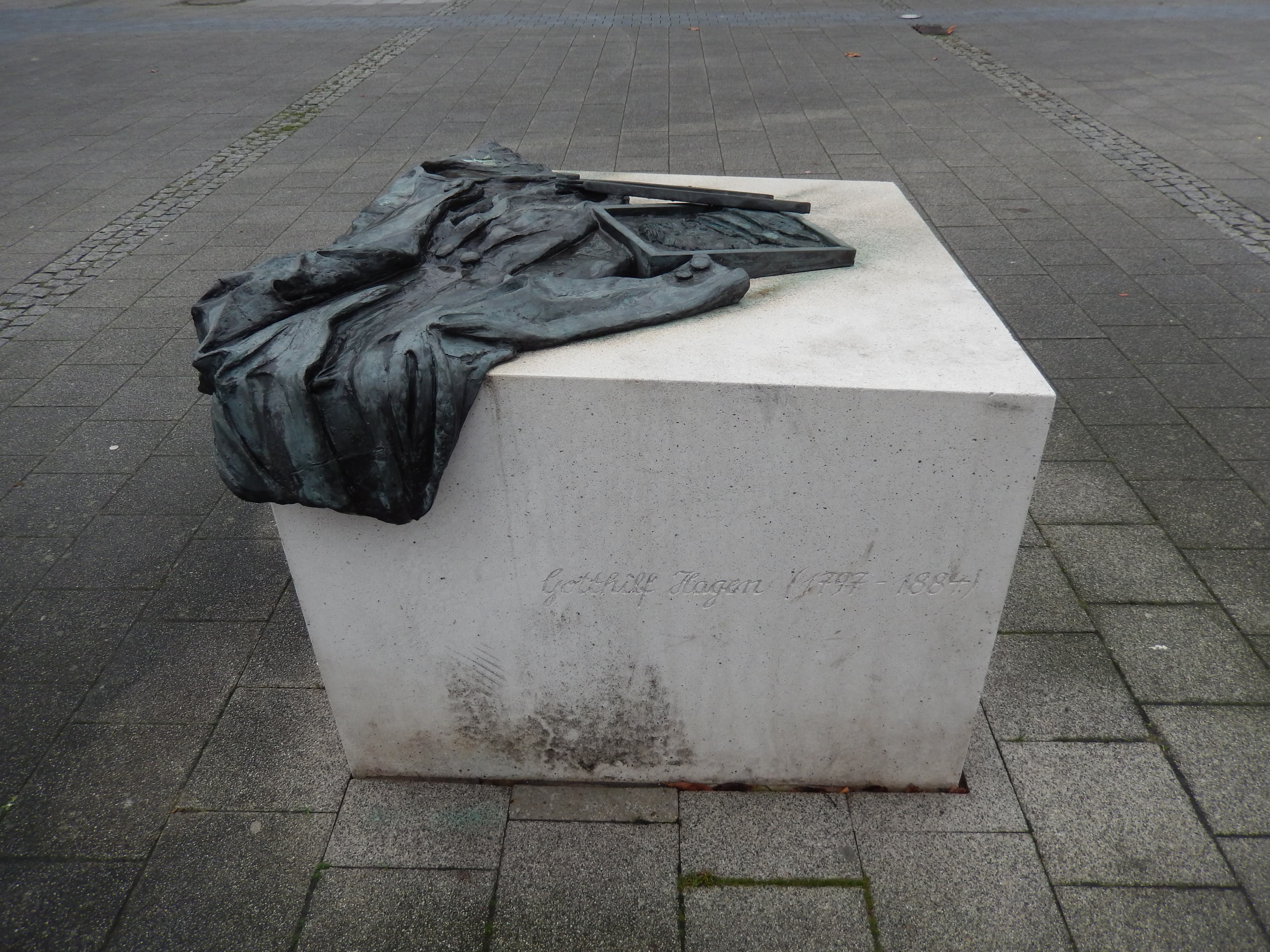 Gotthilf Hagen memorial