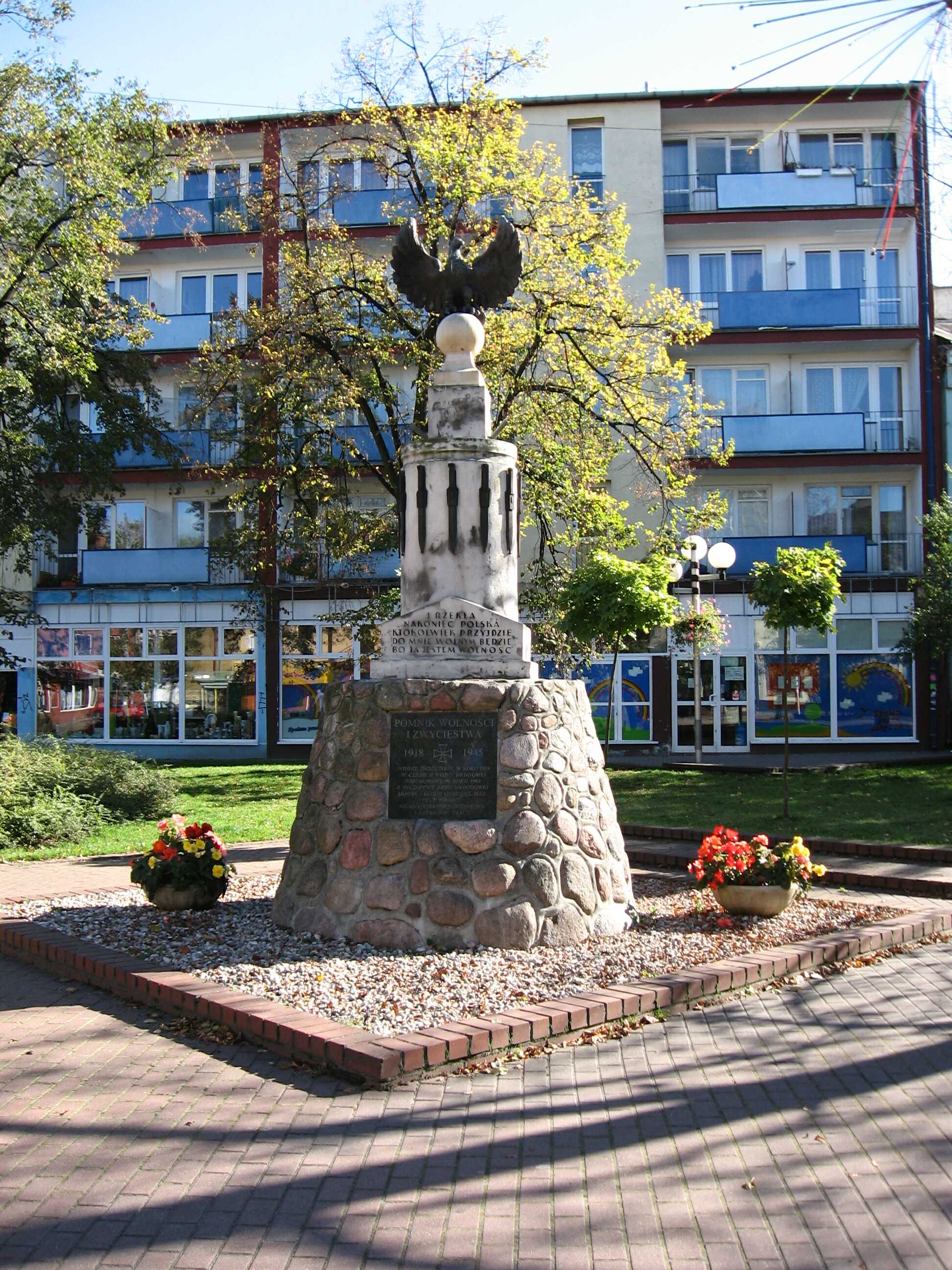 Monument to Freedom and Victory 1919 and 1945 in Grodzisk Mazowiecki