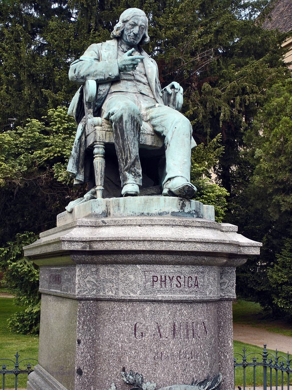 Statue of Gustave-Adolphe Hirn