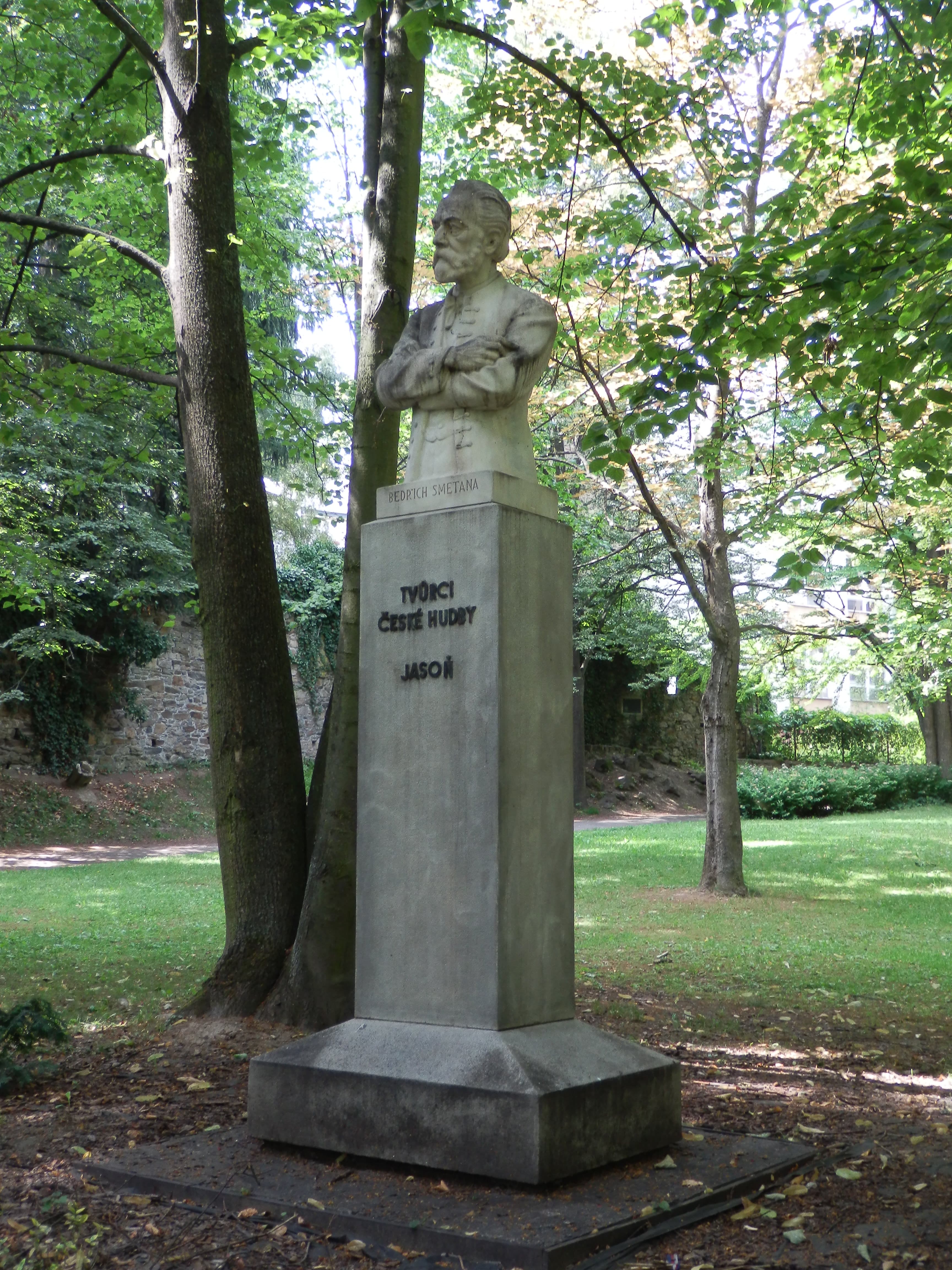 Bust of Bedřich Smetana in Havlíčkův Brod