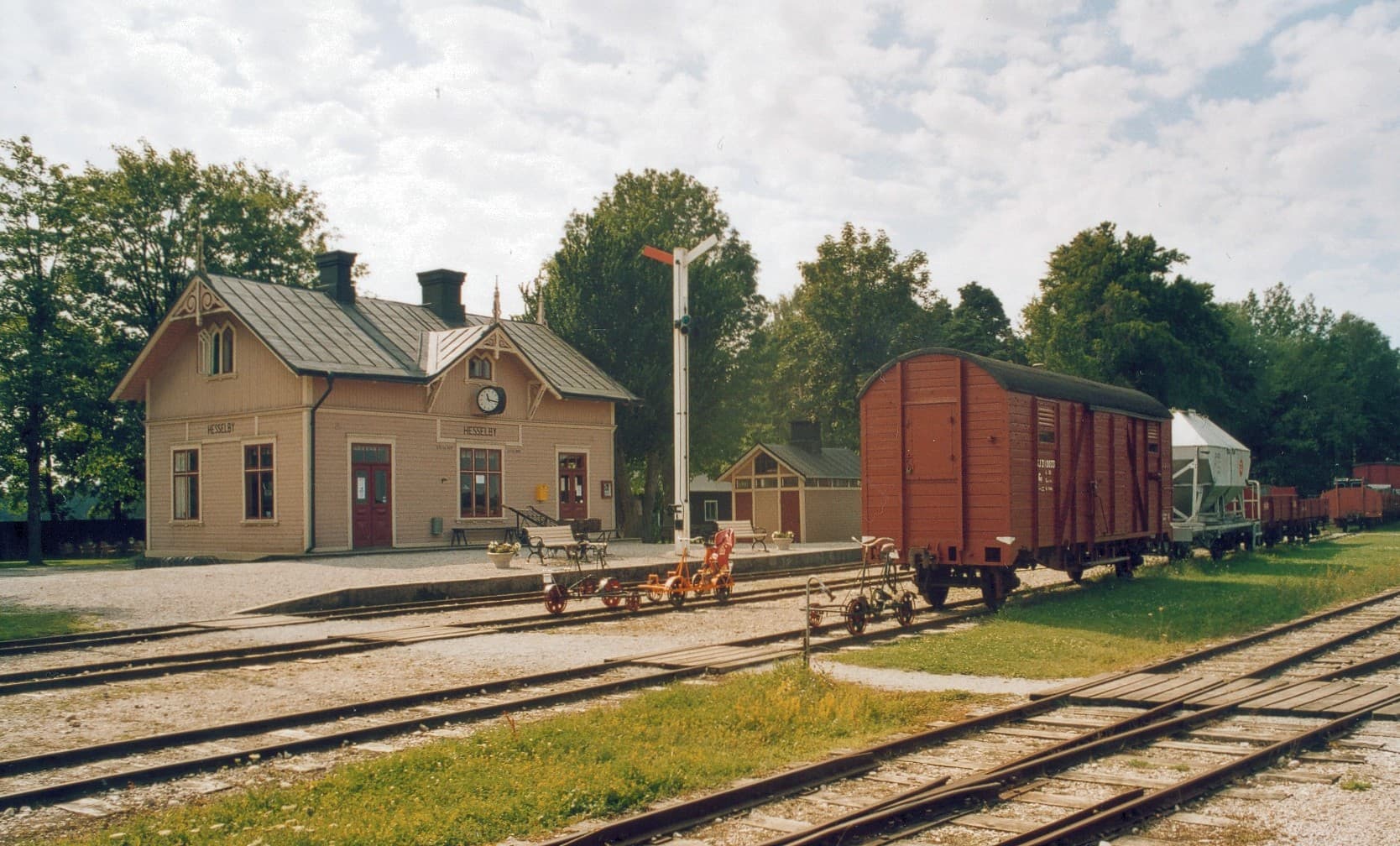 Gotland Hesselby railway