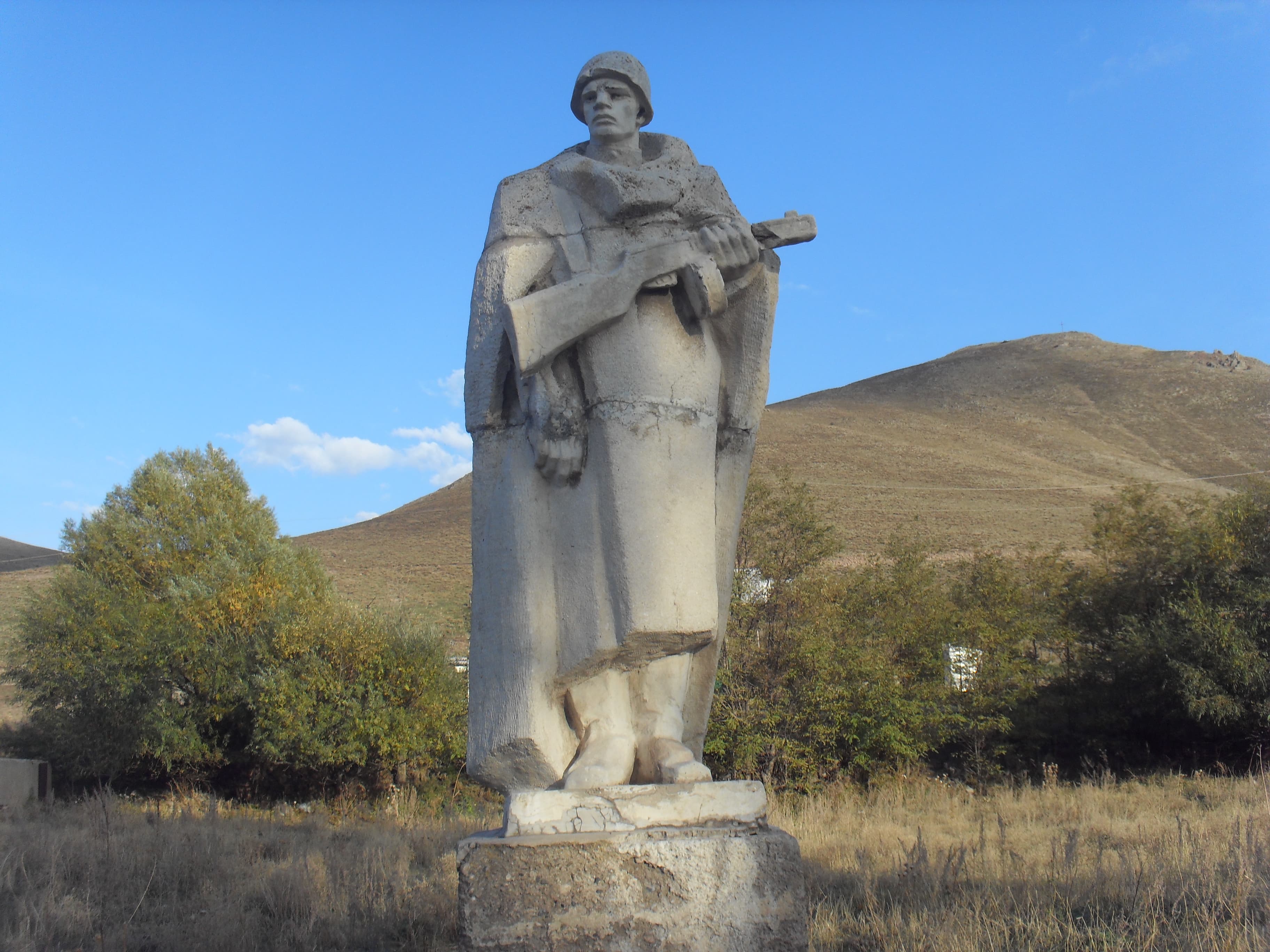 World War II memorial in Jajur, Shirak