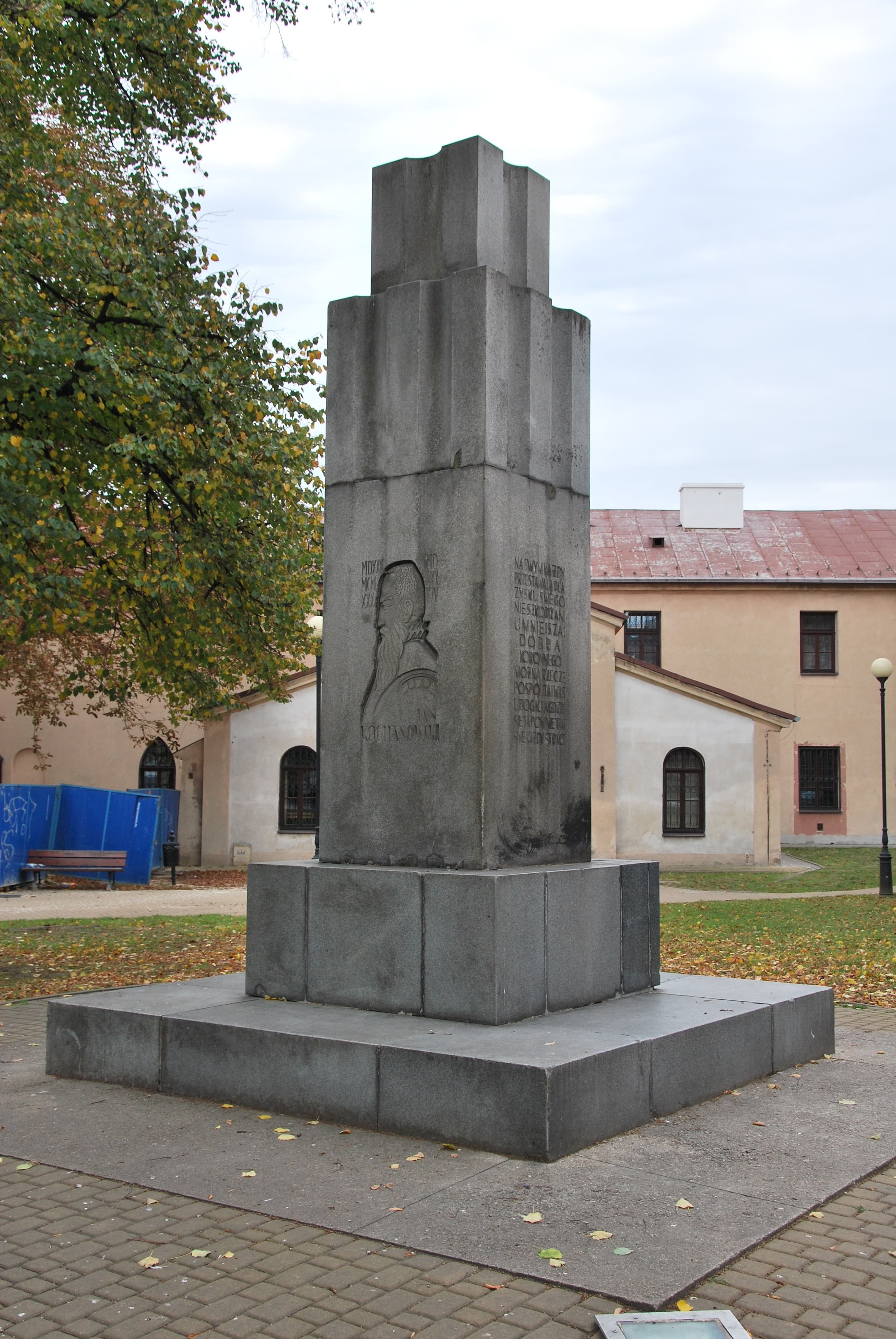 Jan Kochanowski monument in Lublin