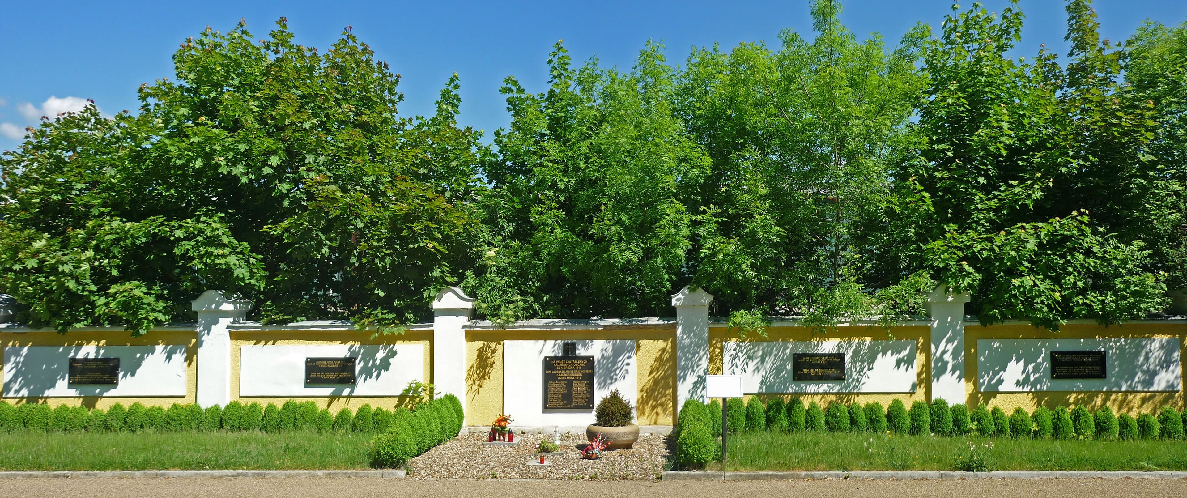 Památník obětem kadaňského incidentu