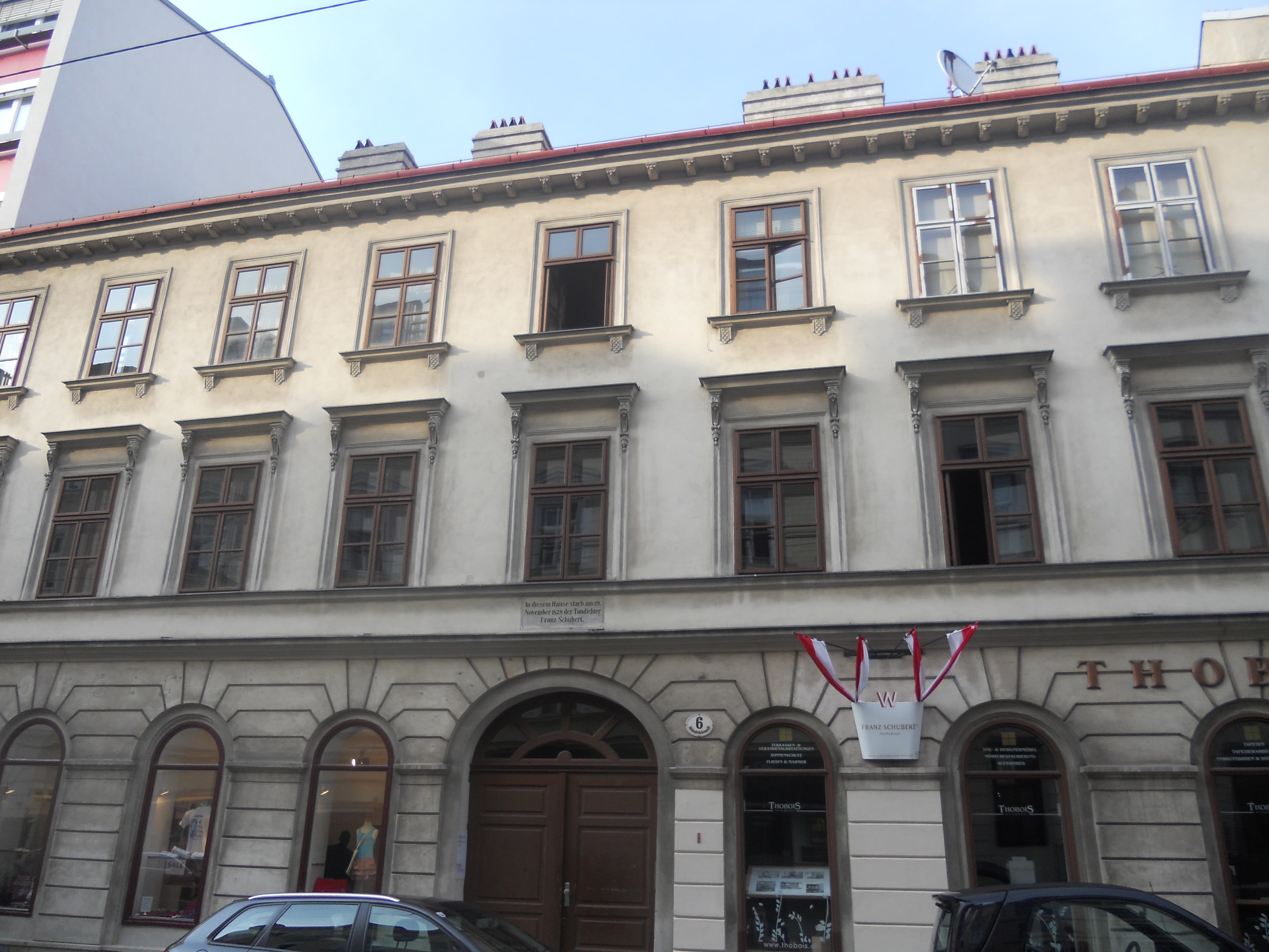 Schubert Sterbewohnung