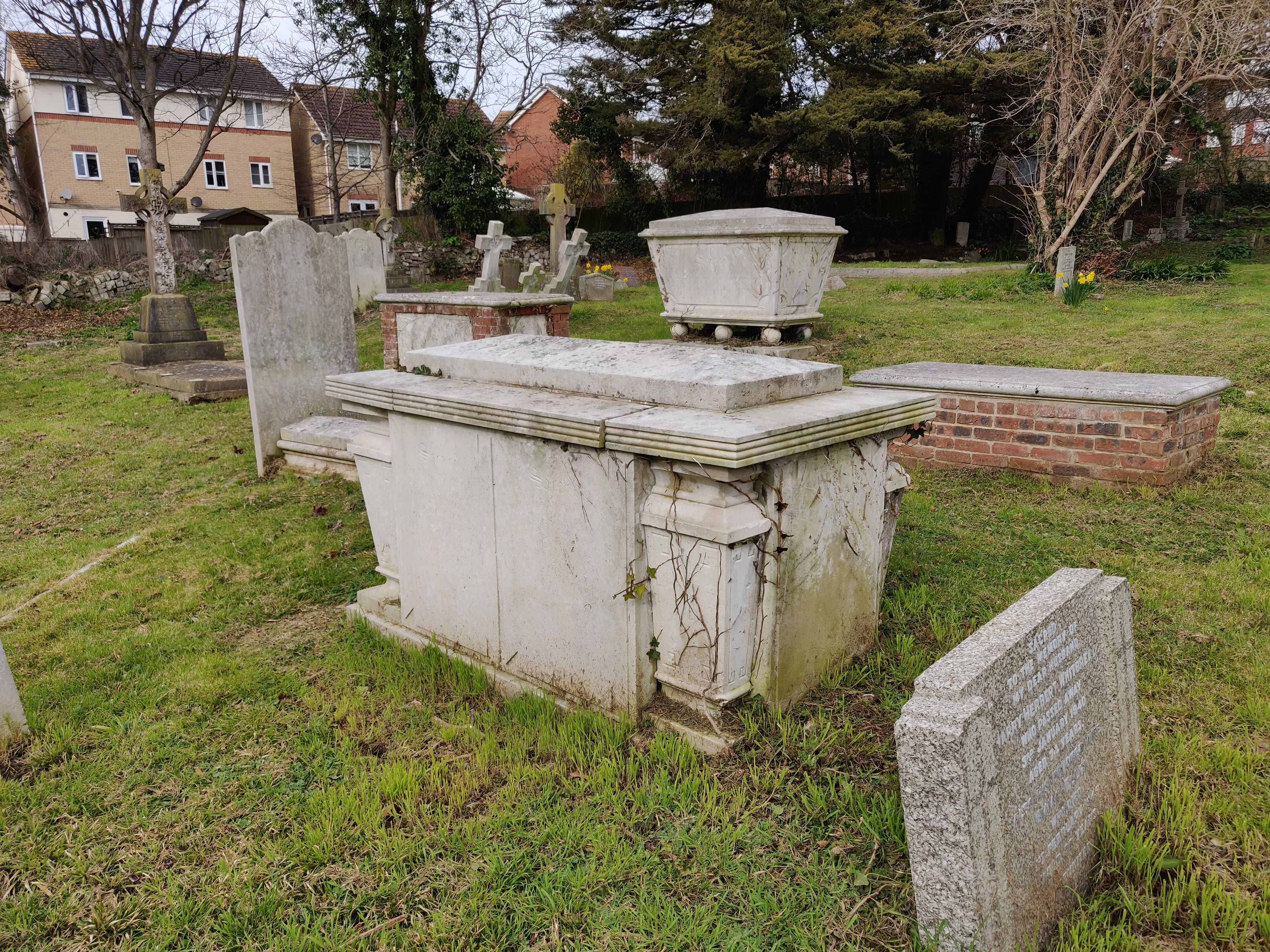Knight Monument, Approximately 20 Metres West Of Northwest Corner Of Church Of St Andrew