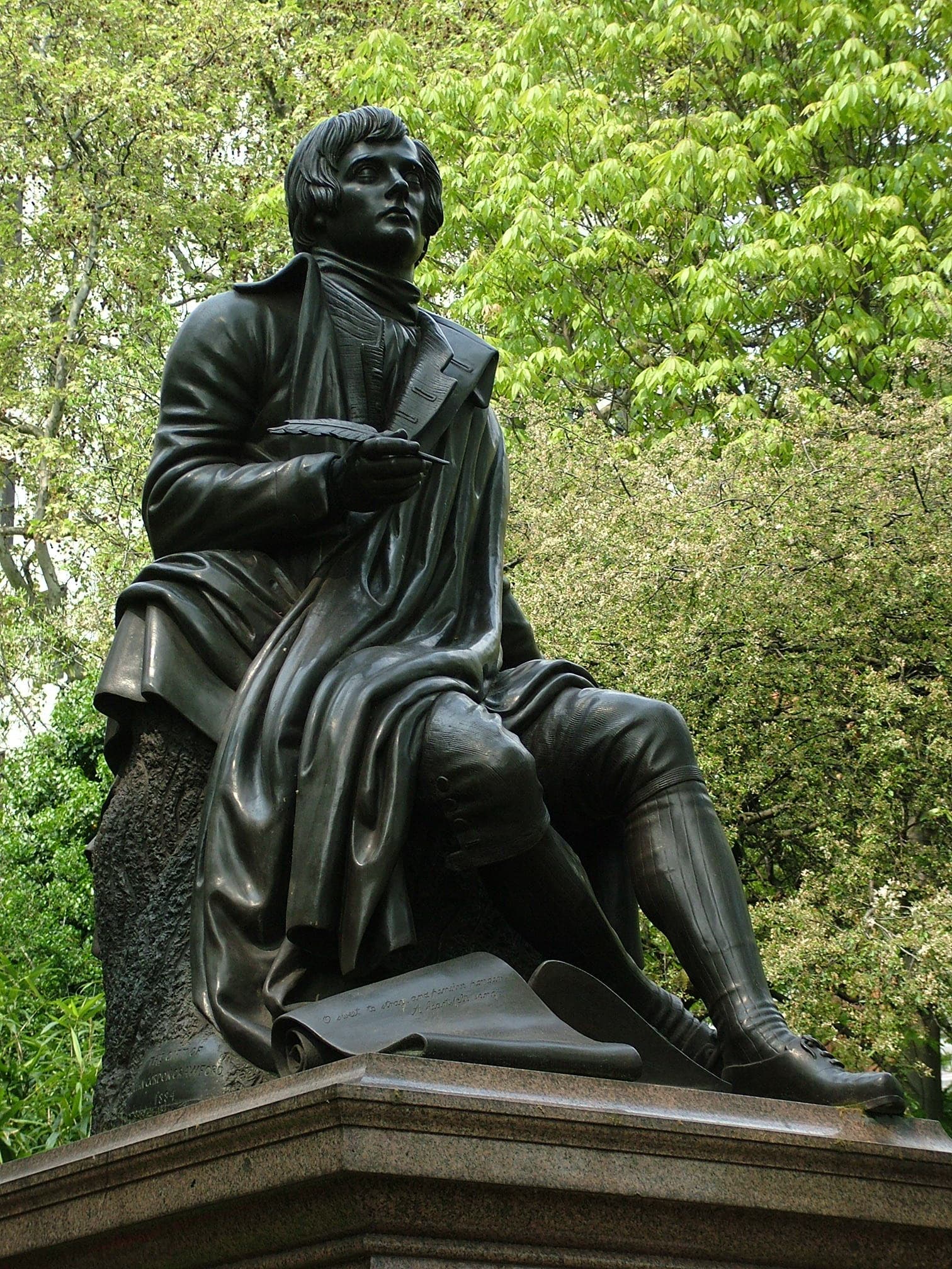 Statue of Robert Burns