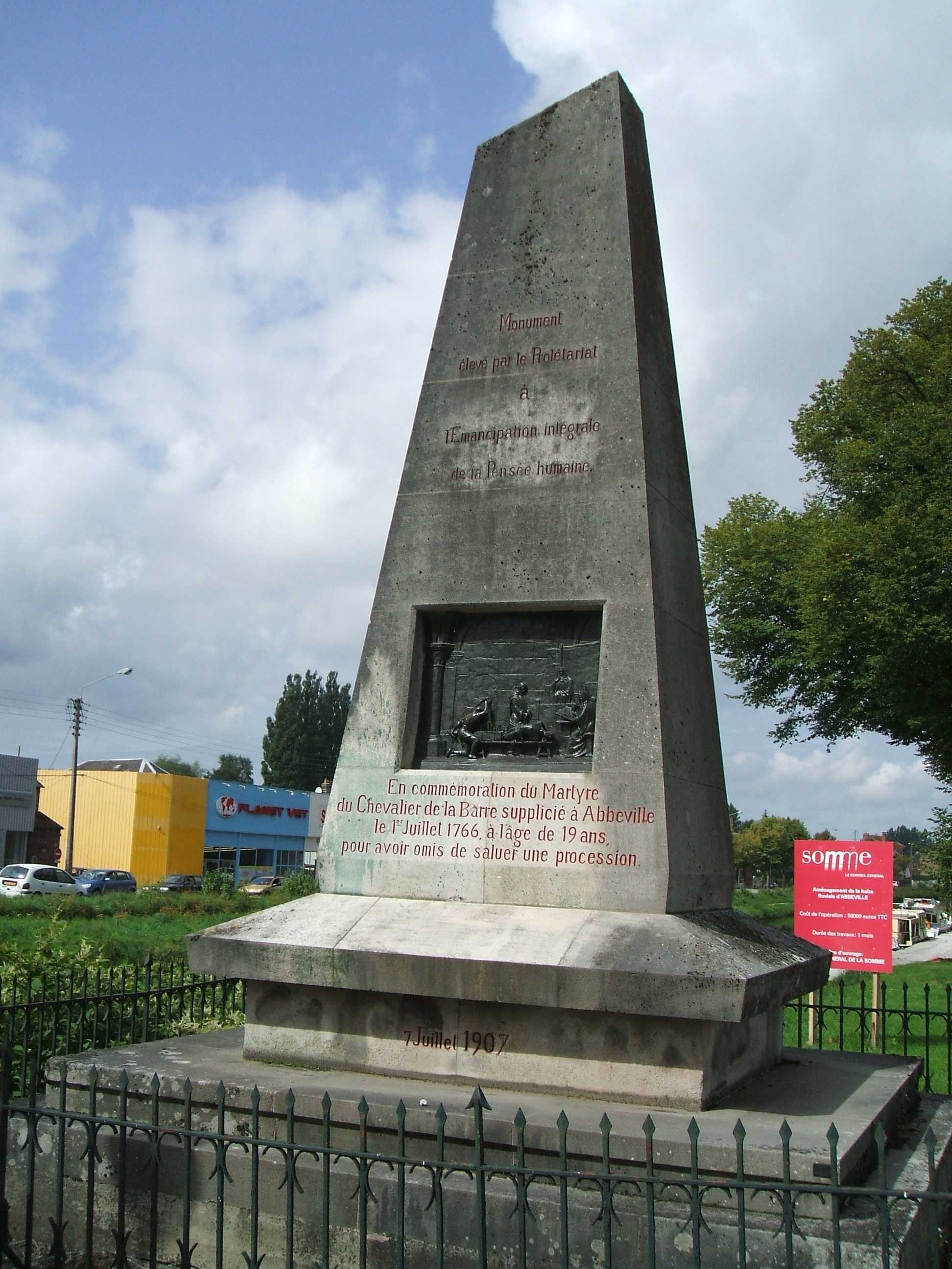 La Barre Monument
