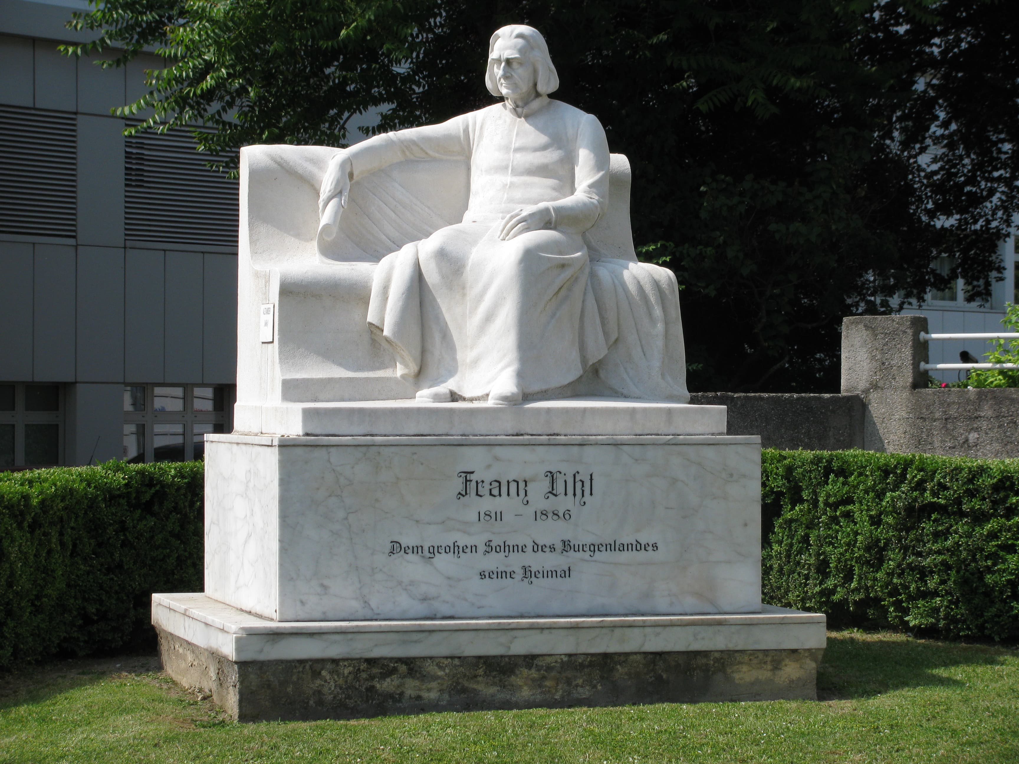 Liszt Monument, Eisenstadt