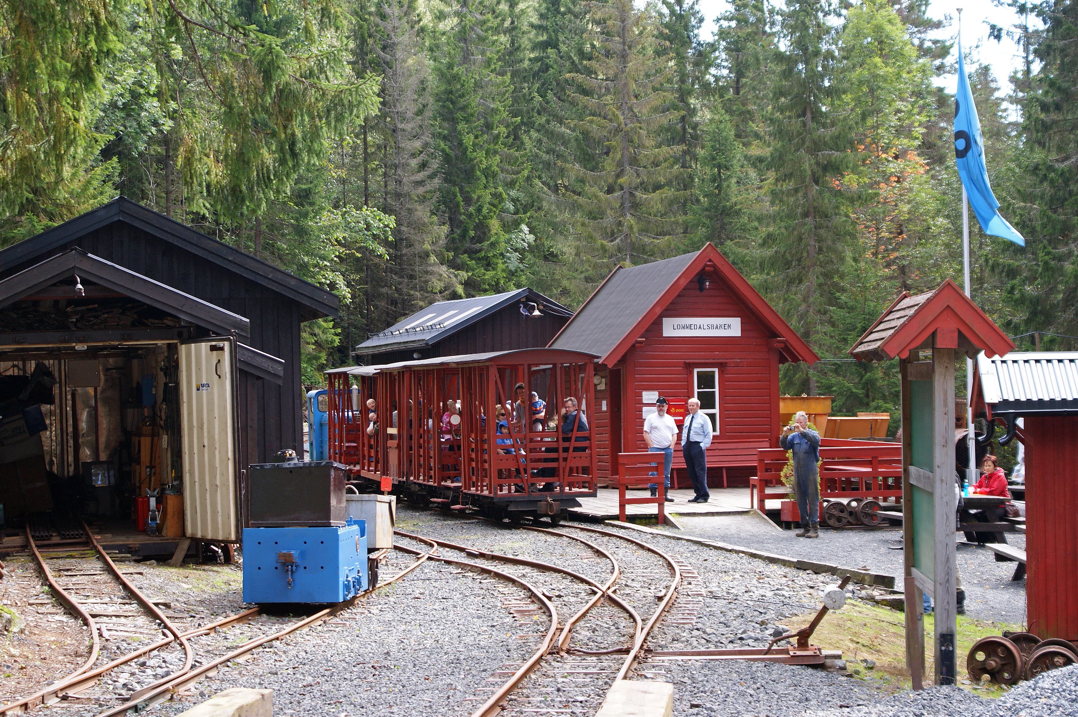 Lommedalen heritage railway