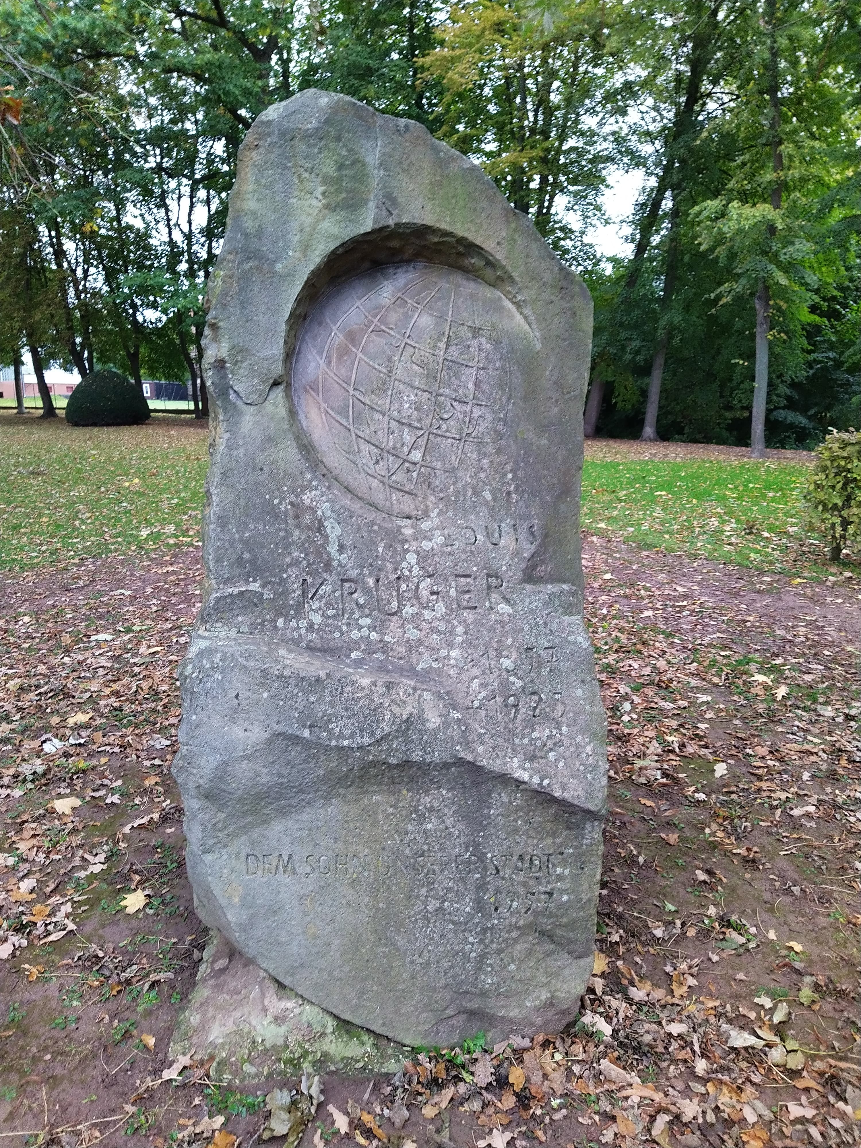 Louis Krüger memorial