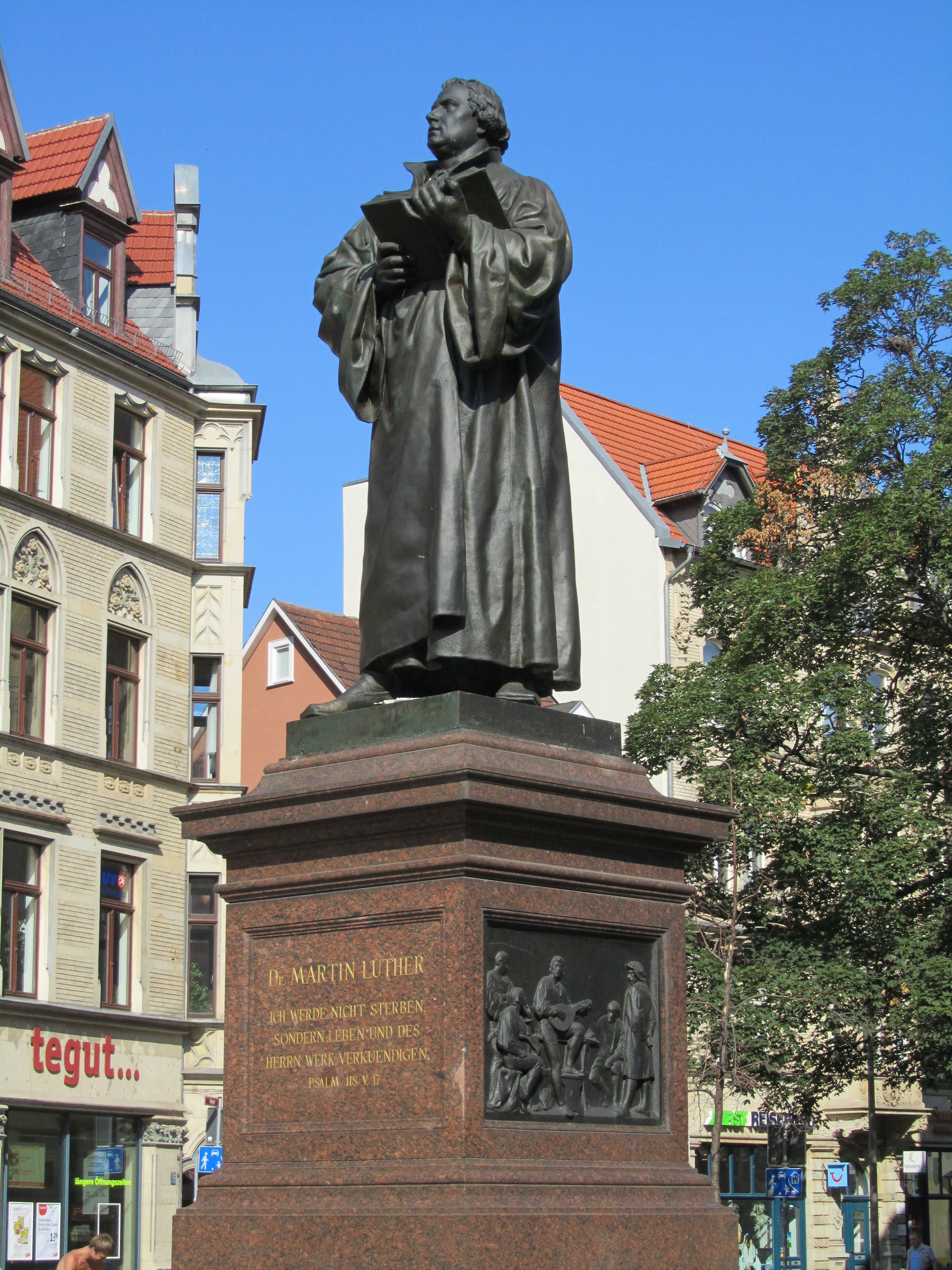 Luther memorial Erfurt
