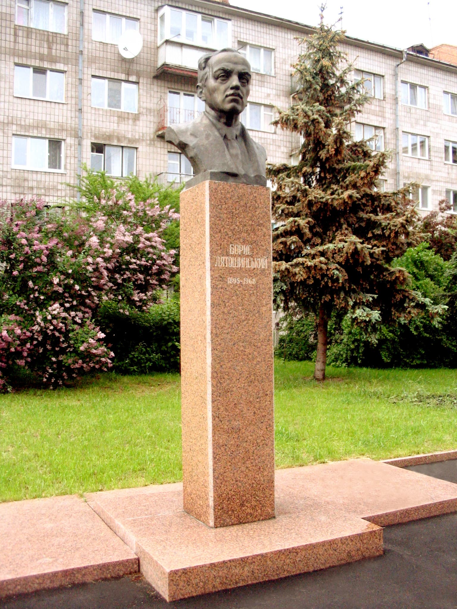 Monument to Borys Lyatoshynsky in Zhytomyr