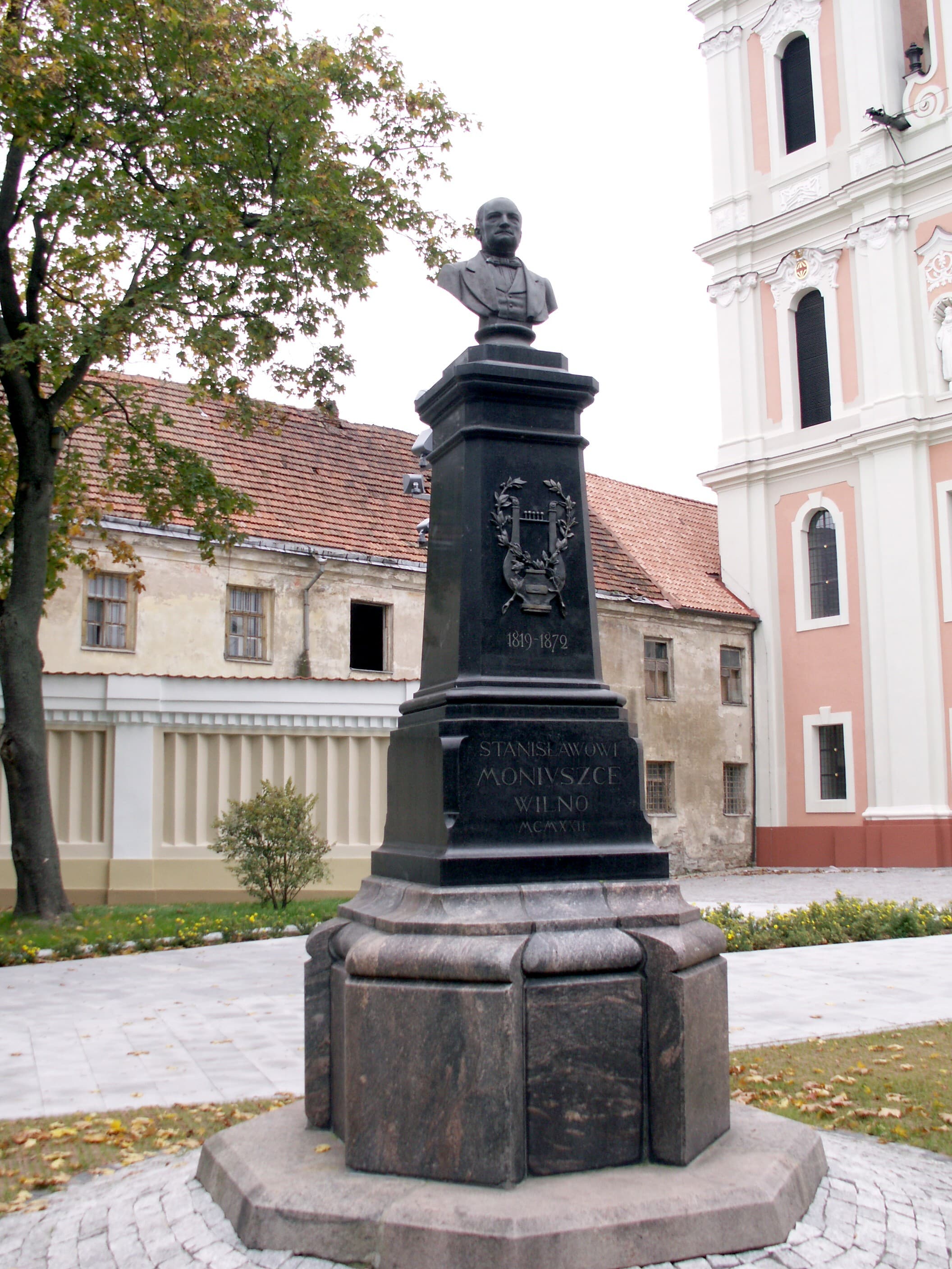 Stanisław Moniuszko monument in Vilnius