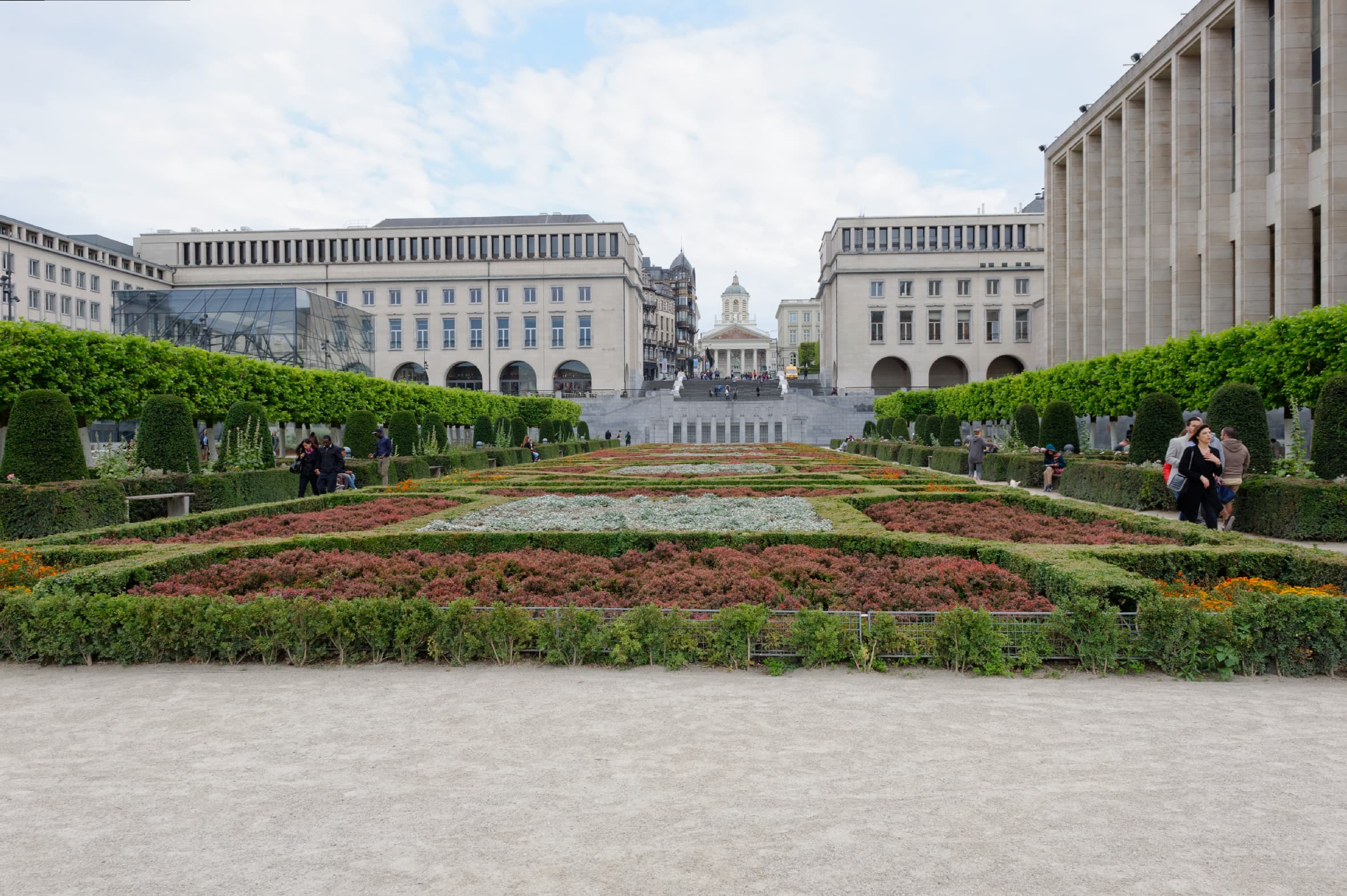 Garden of the Mont des Arts